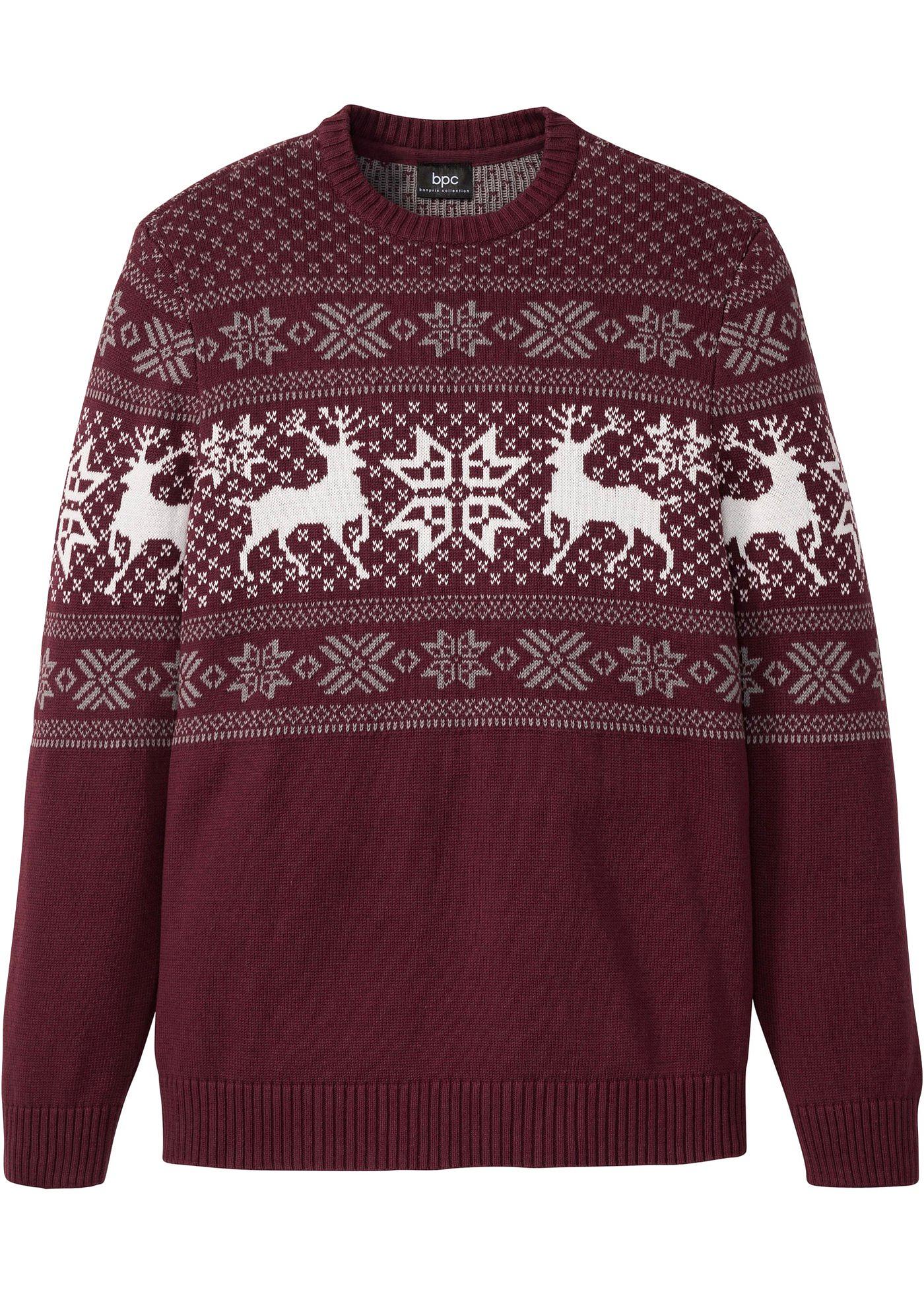 Pull à motif norvégien