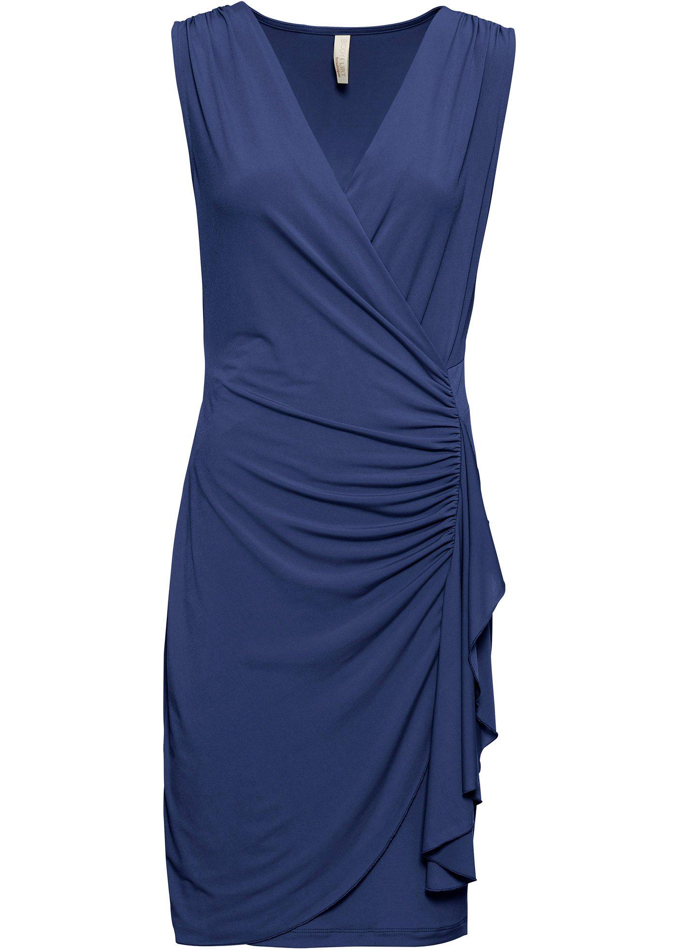 Robe portefeuille à volant