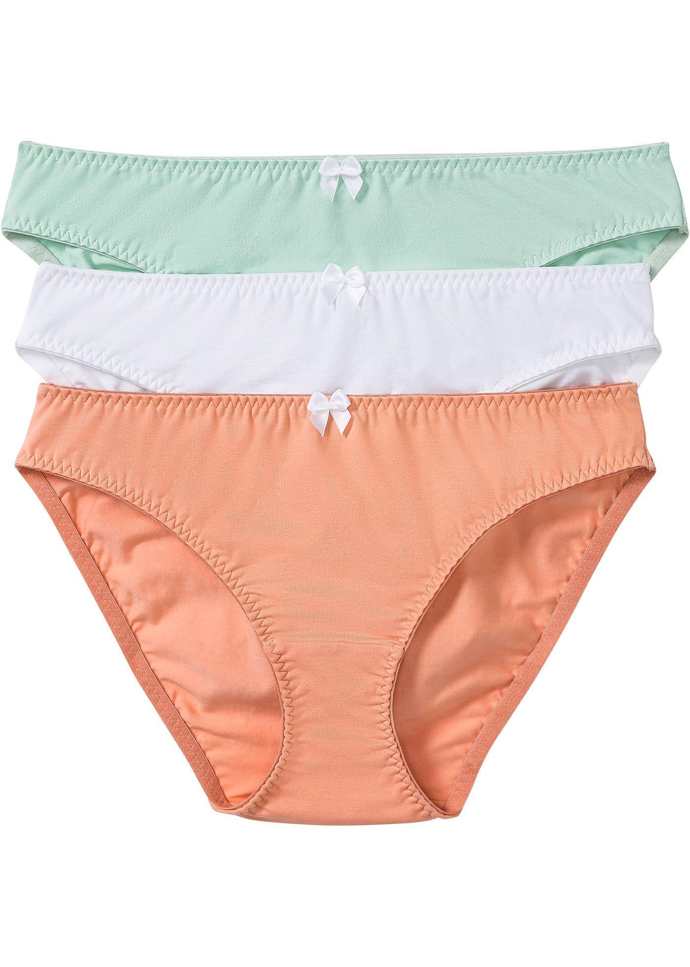 Lot de 3 slips avec coton