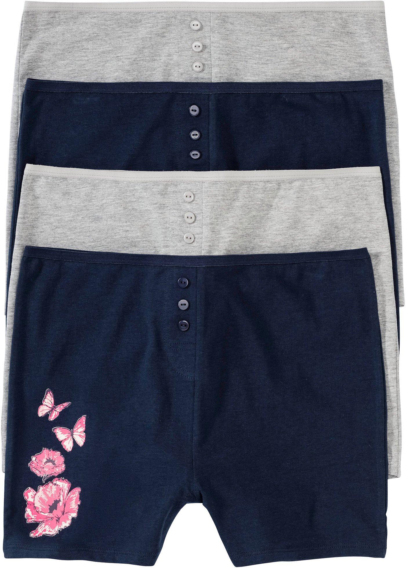 Lot de 4 boxers taille haute