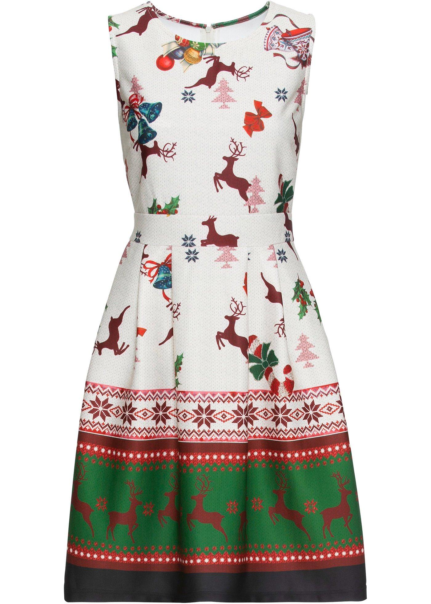 Robe à motif de Noël
