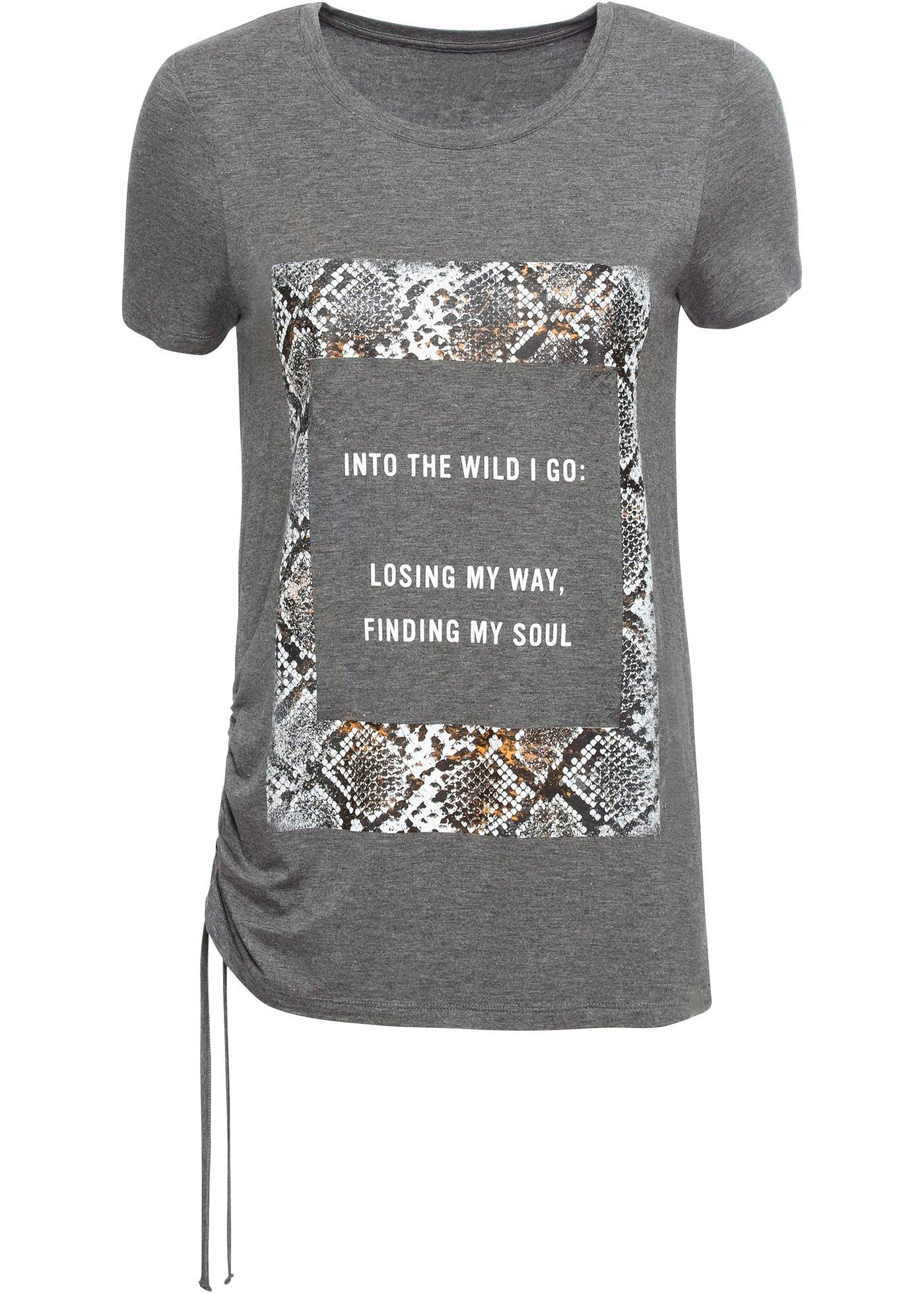 T-shirt à inscription