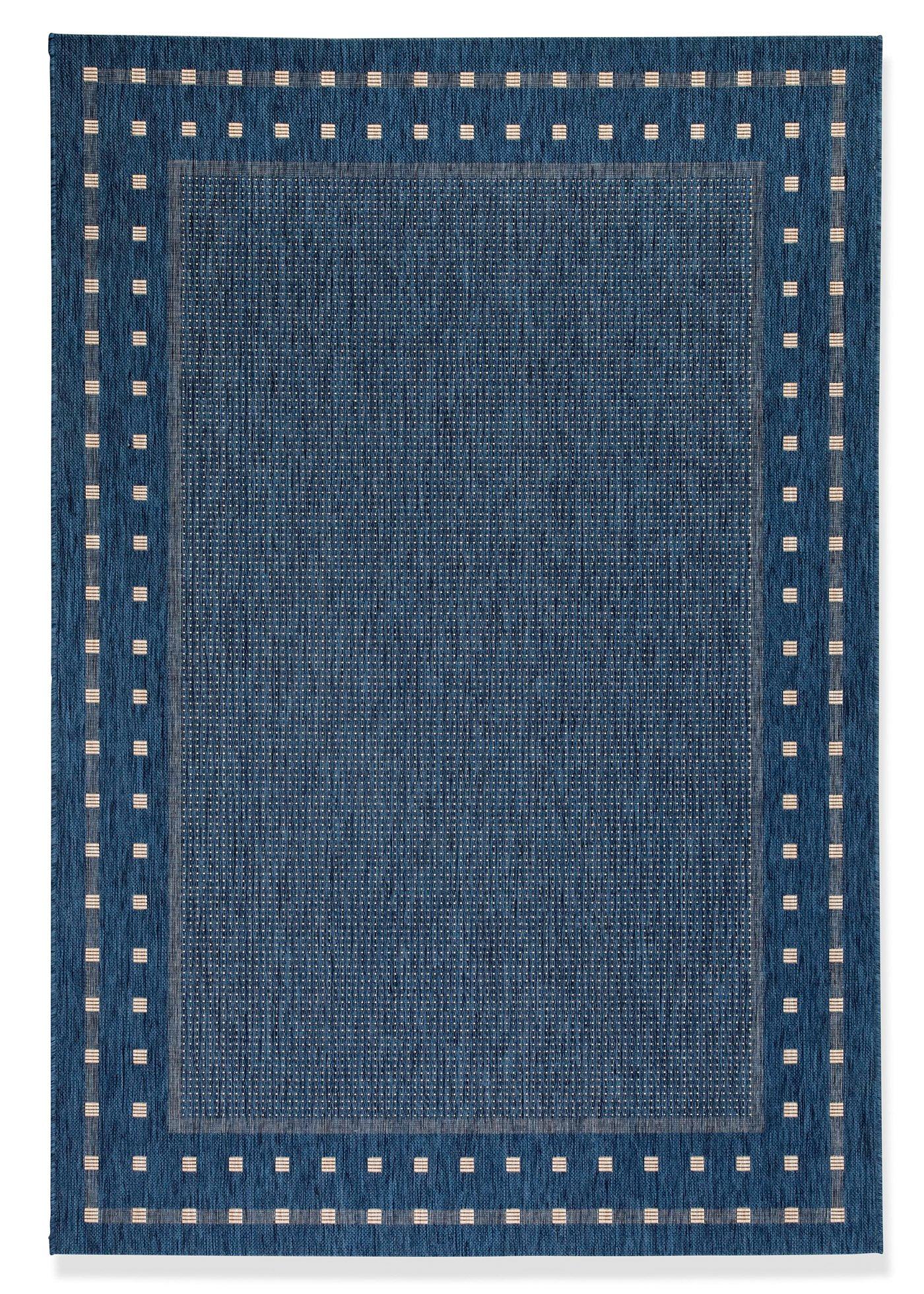 Tapis intérieur et extérieur avec bordure