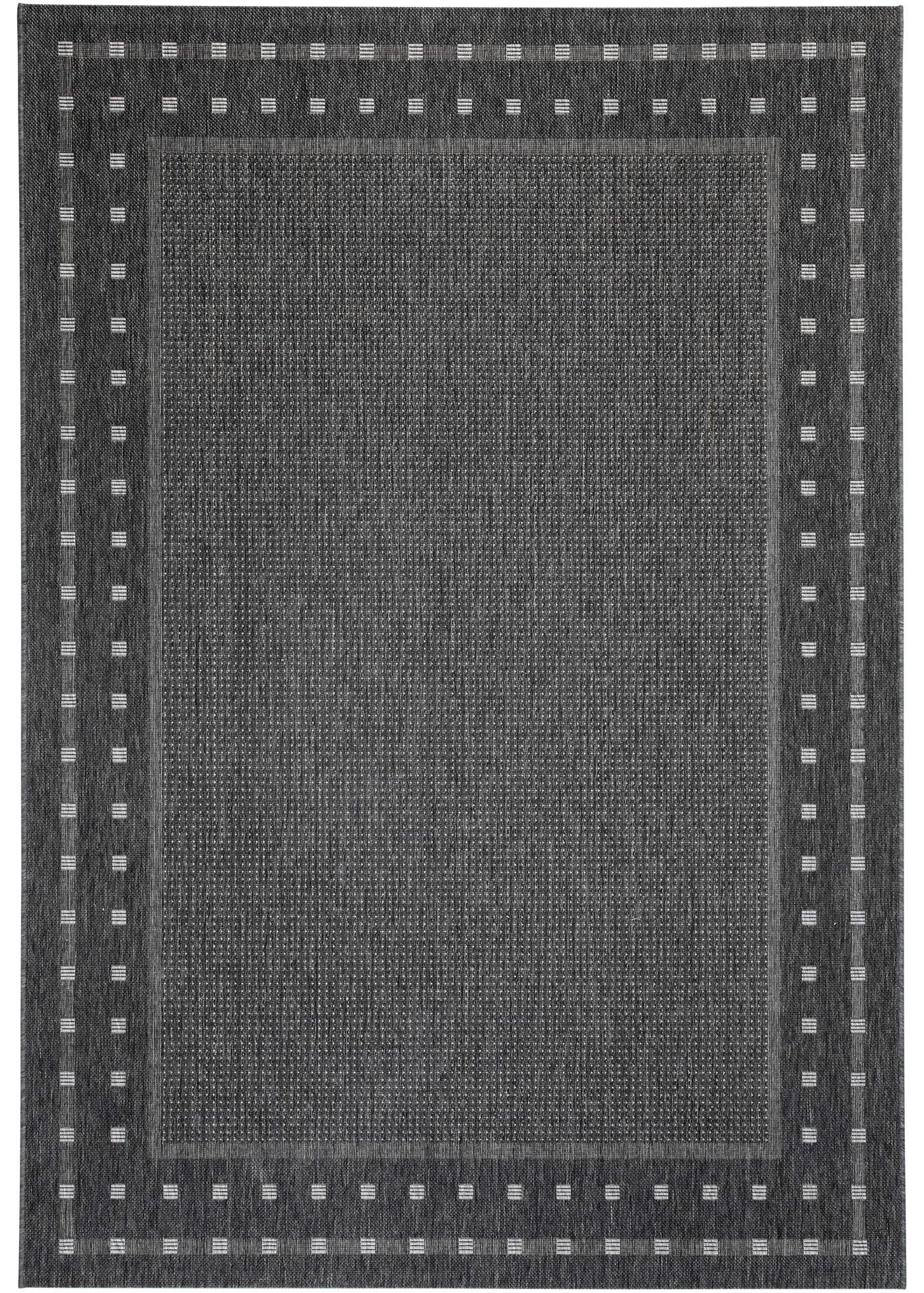 Tapis intérieur et extérieur avec bordure
