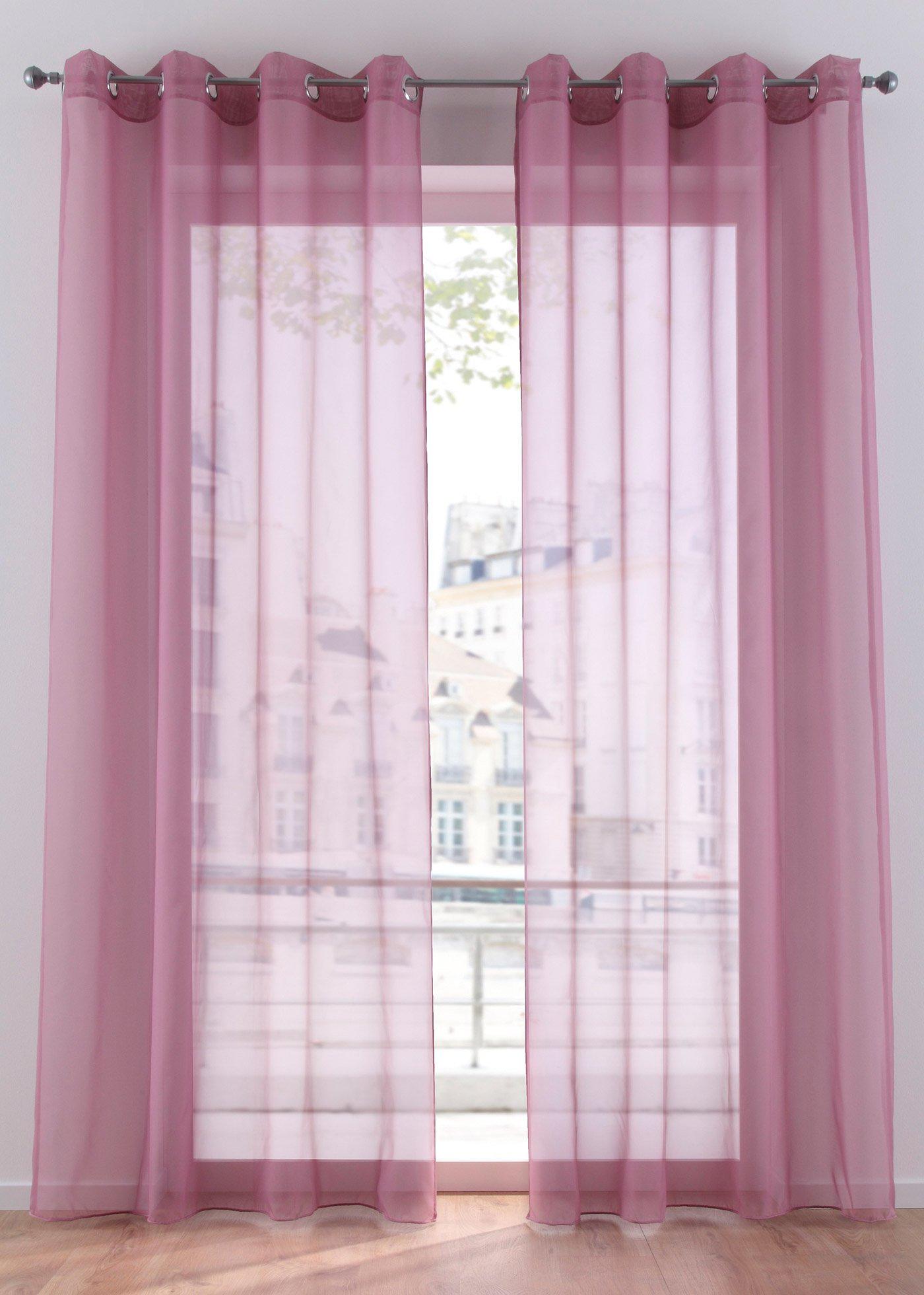 Voilage uni (1 pce.)