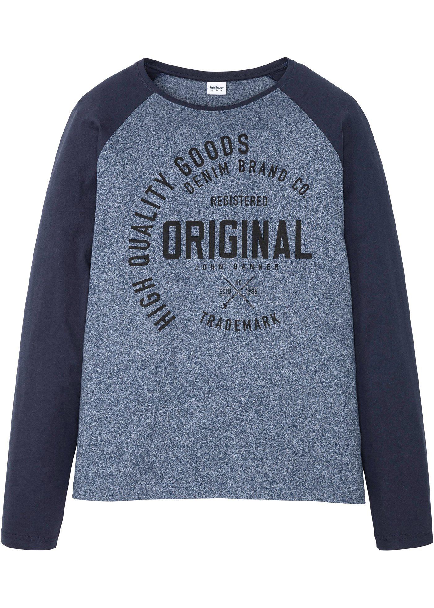 T-shirt à manches longues raglan