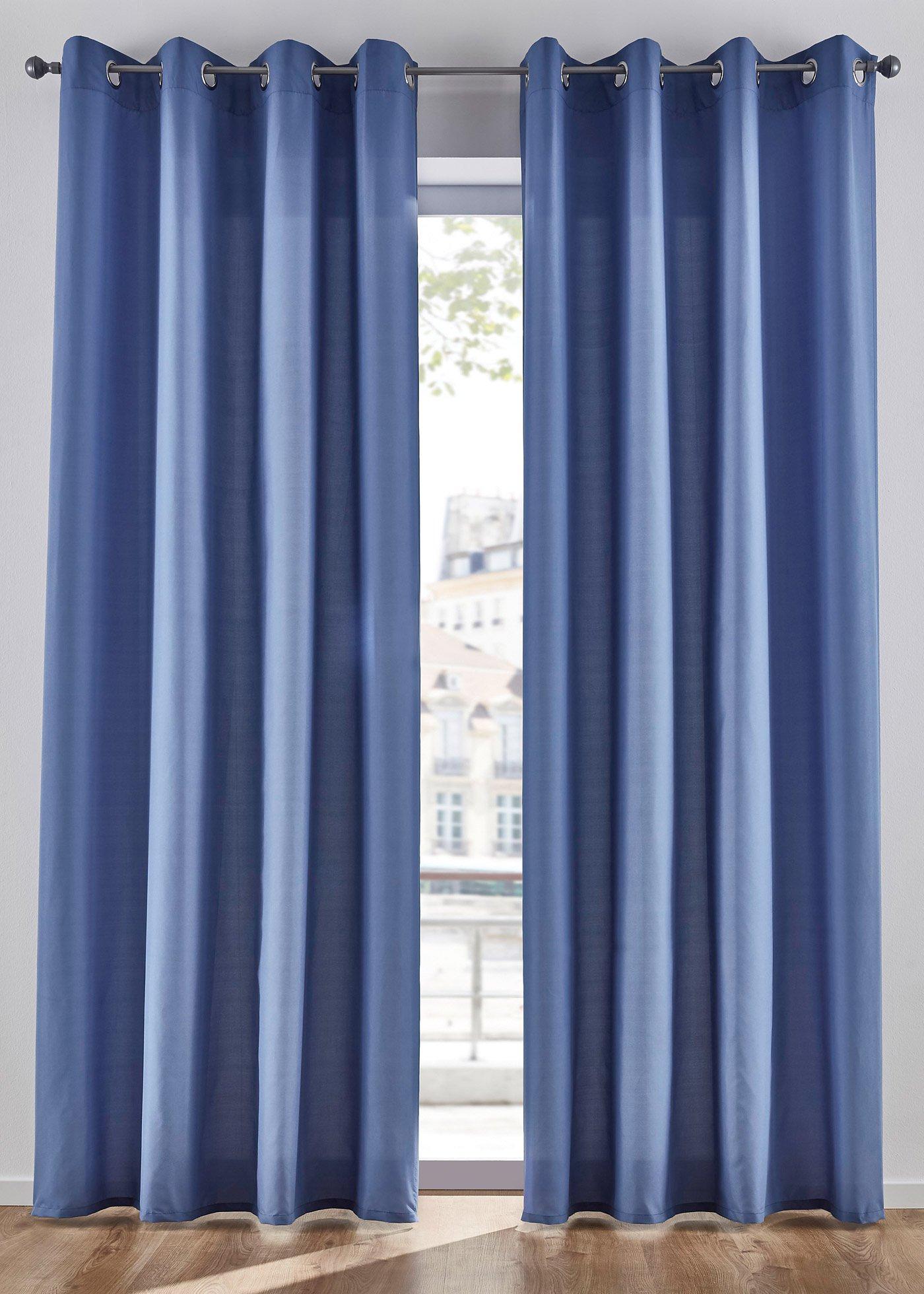 Lot de 2 panneaux en microfibre unis