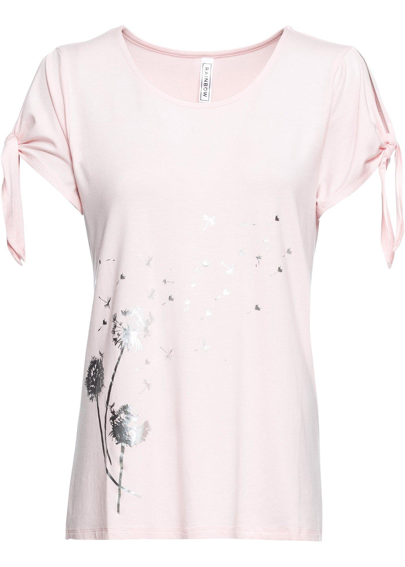 T-shirt avec détail nœud