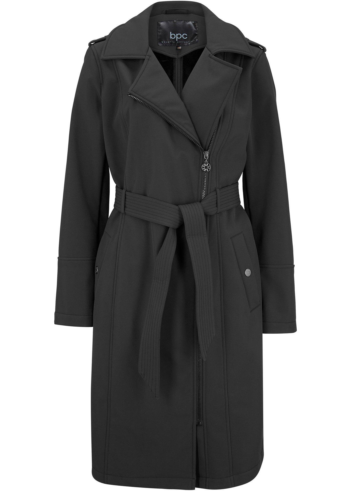 Veste softshell style trench-coat