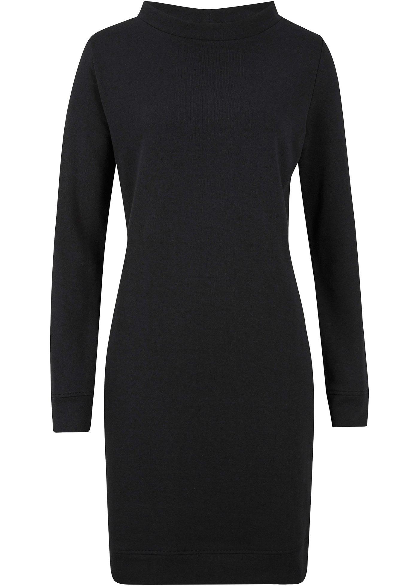 Robe sweat à petit col montant