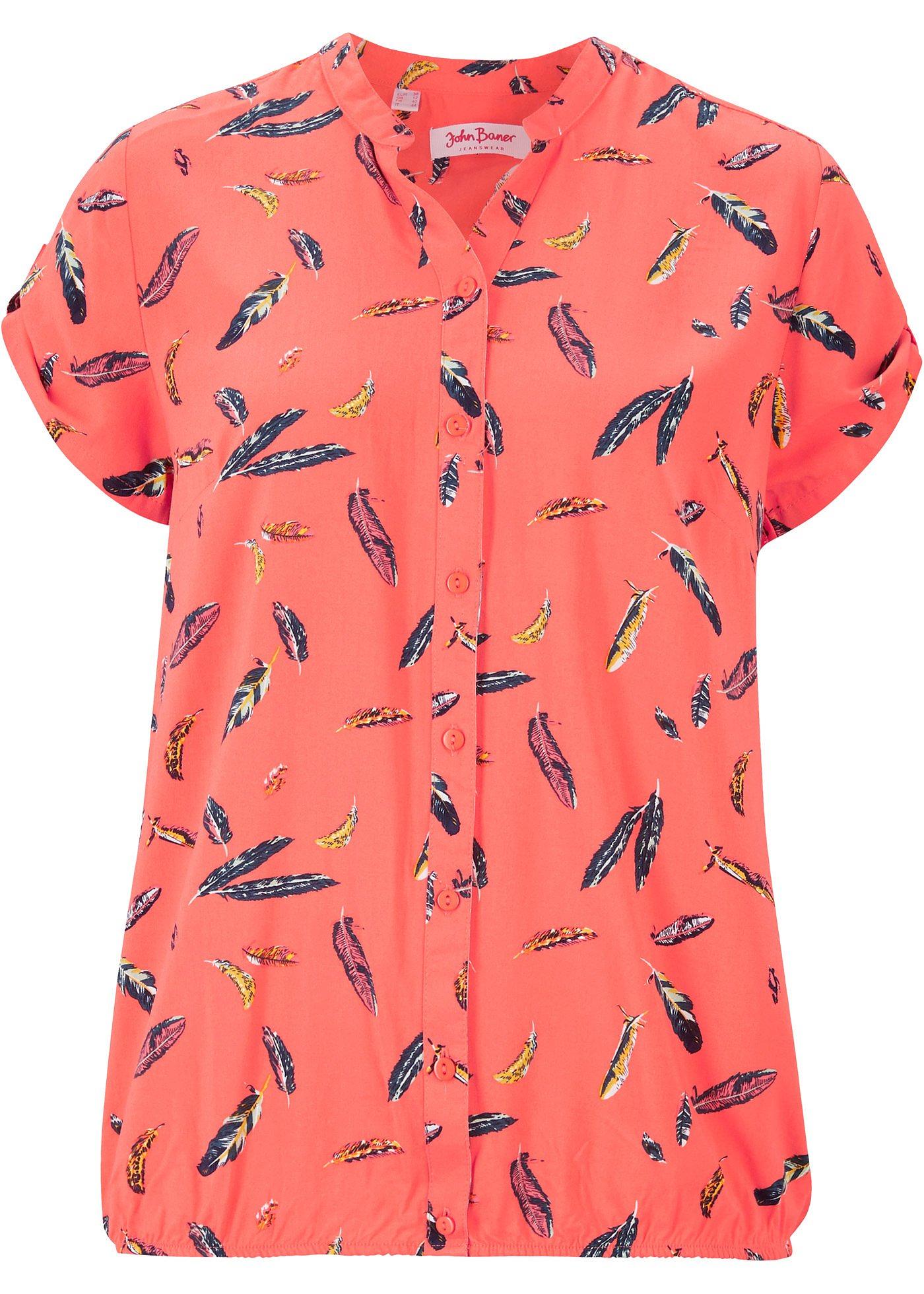 Chemisier, manches courtes