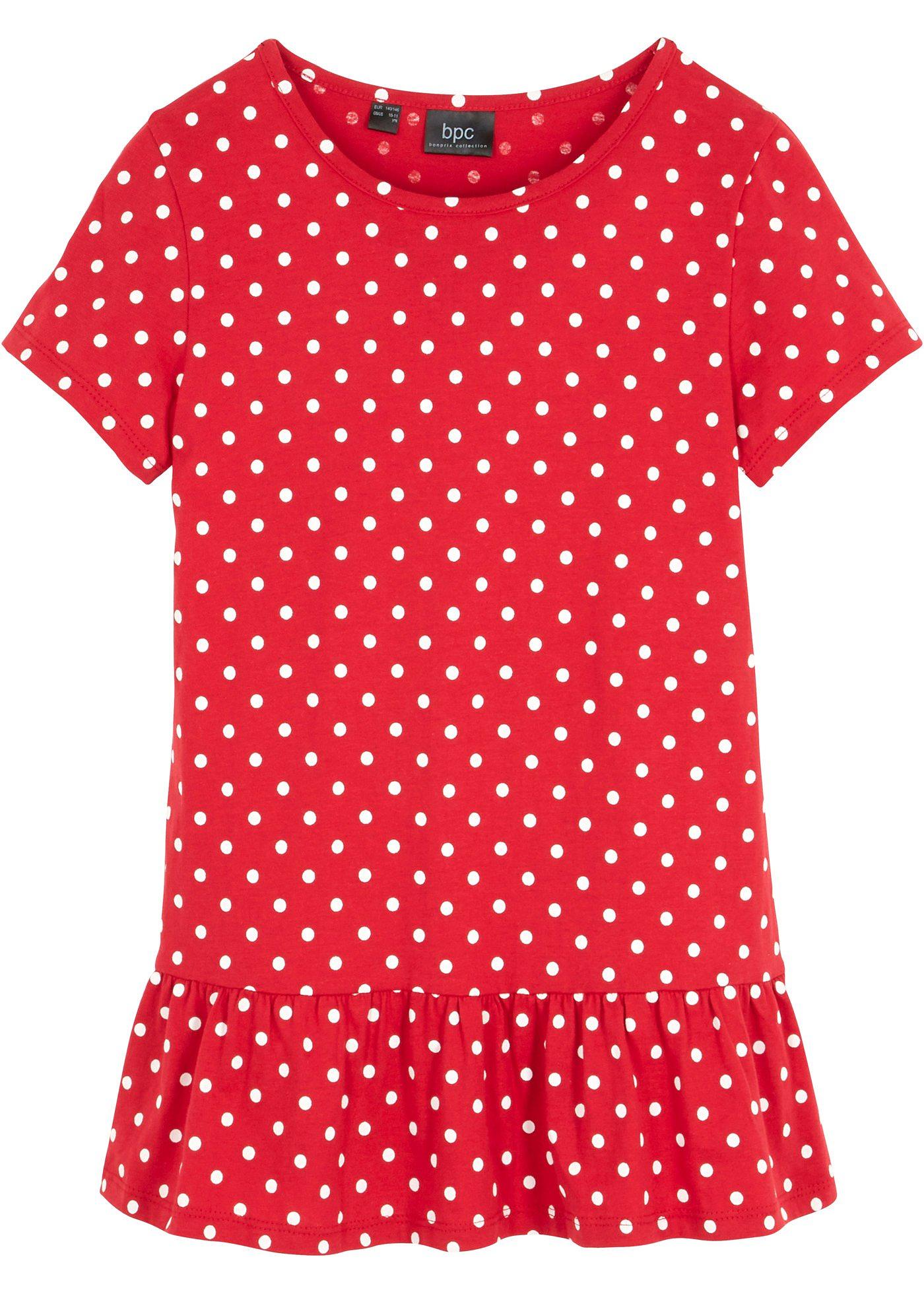 T-shirt fille à volant