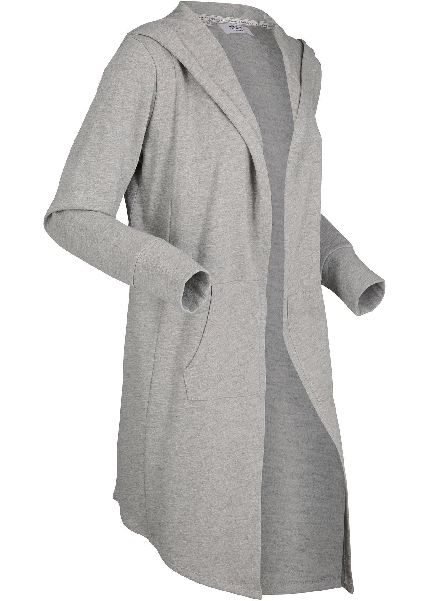 Gilet sweat long à manches longues Maite Kelly