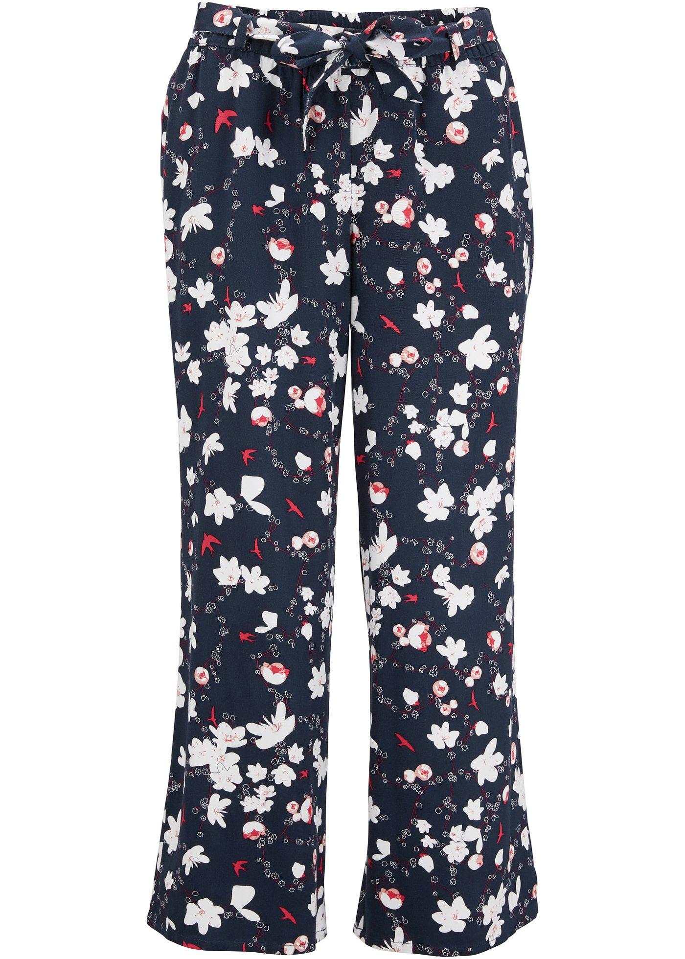 Jupe-culotte avec lien à nouer