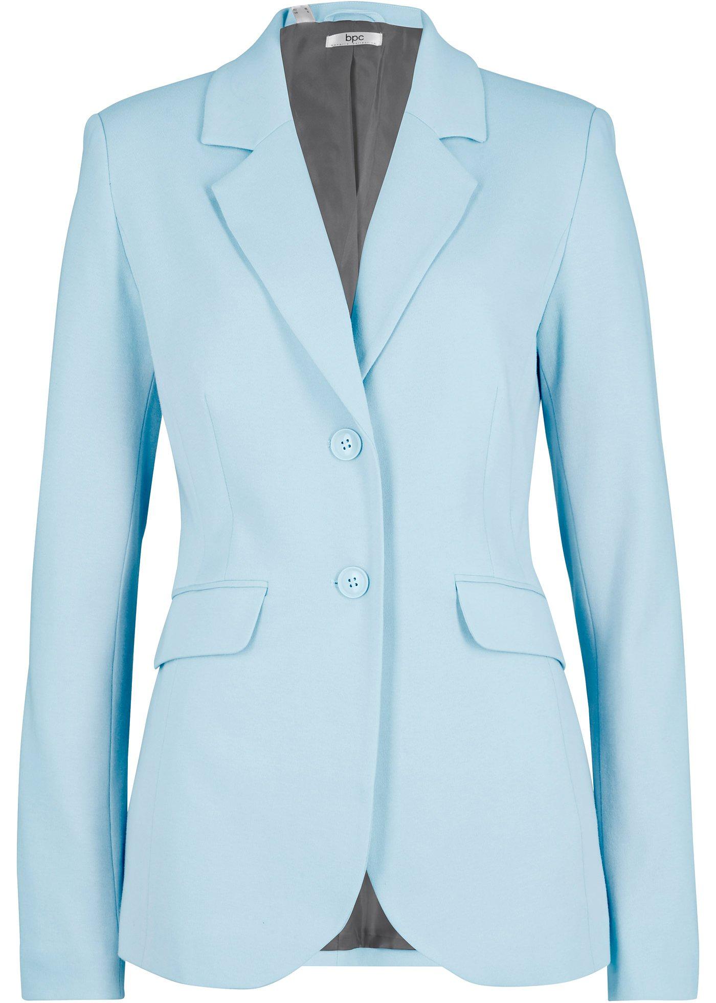 Blazer en jersey coton cintré