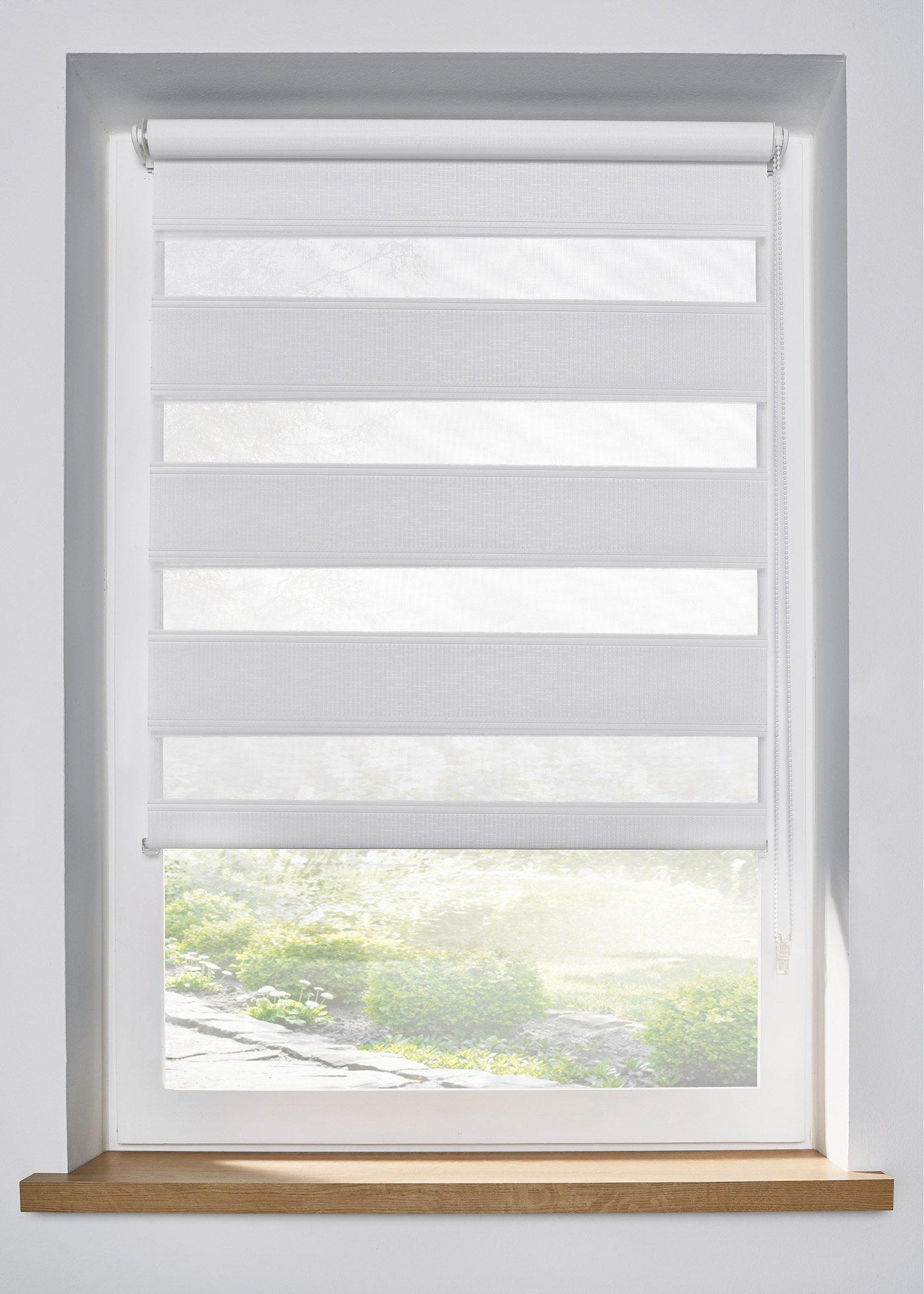 Store enrouleur double structuré