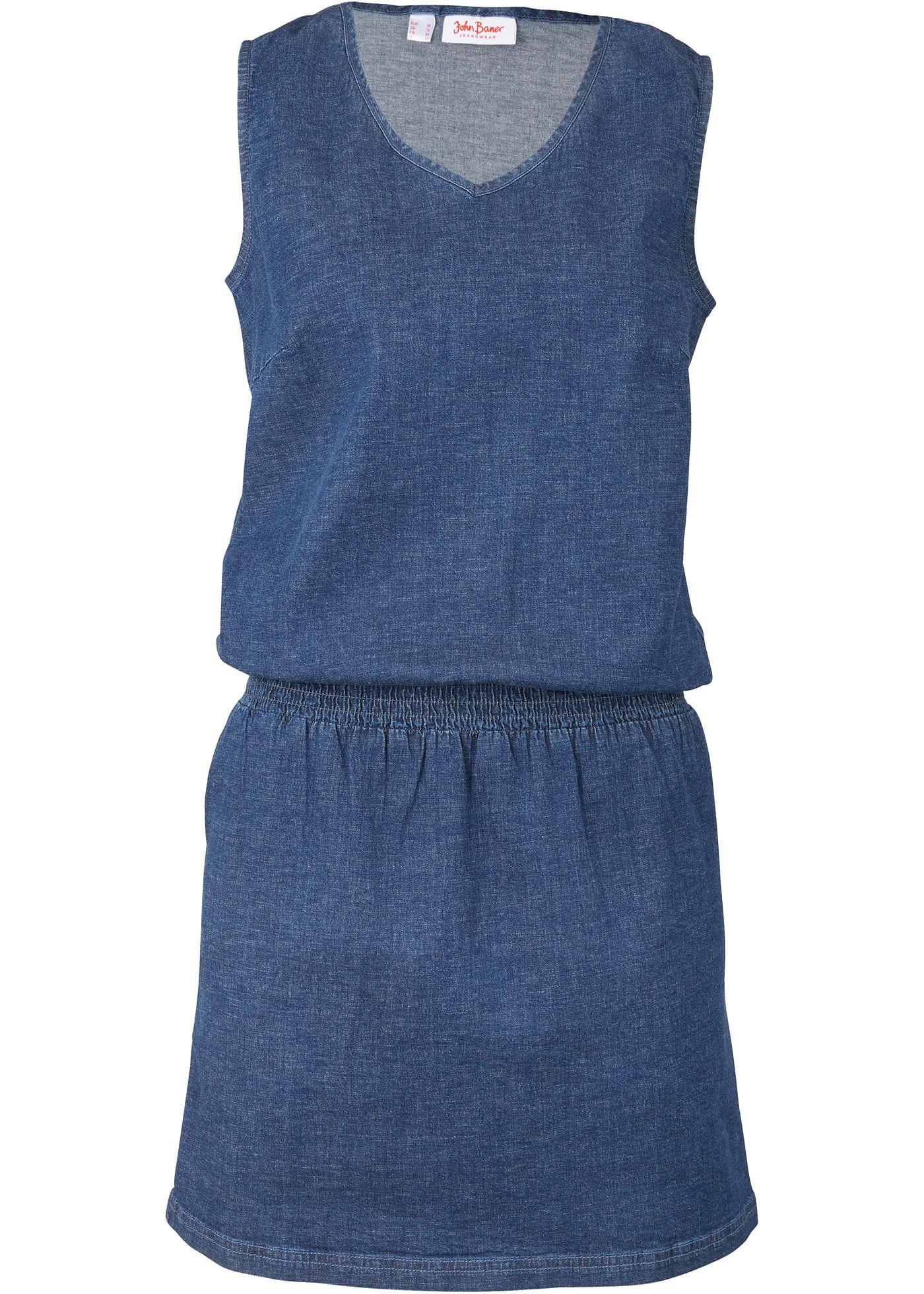 Robe en jean avec élasthanne