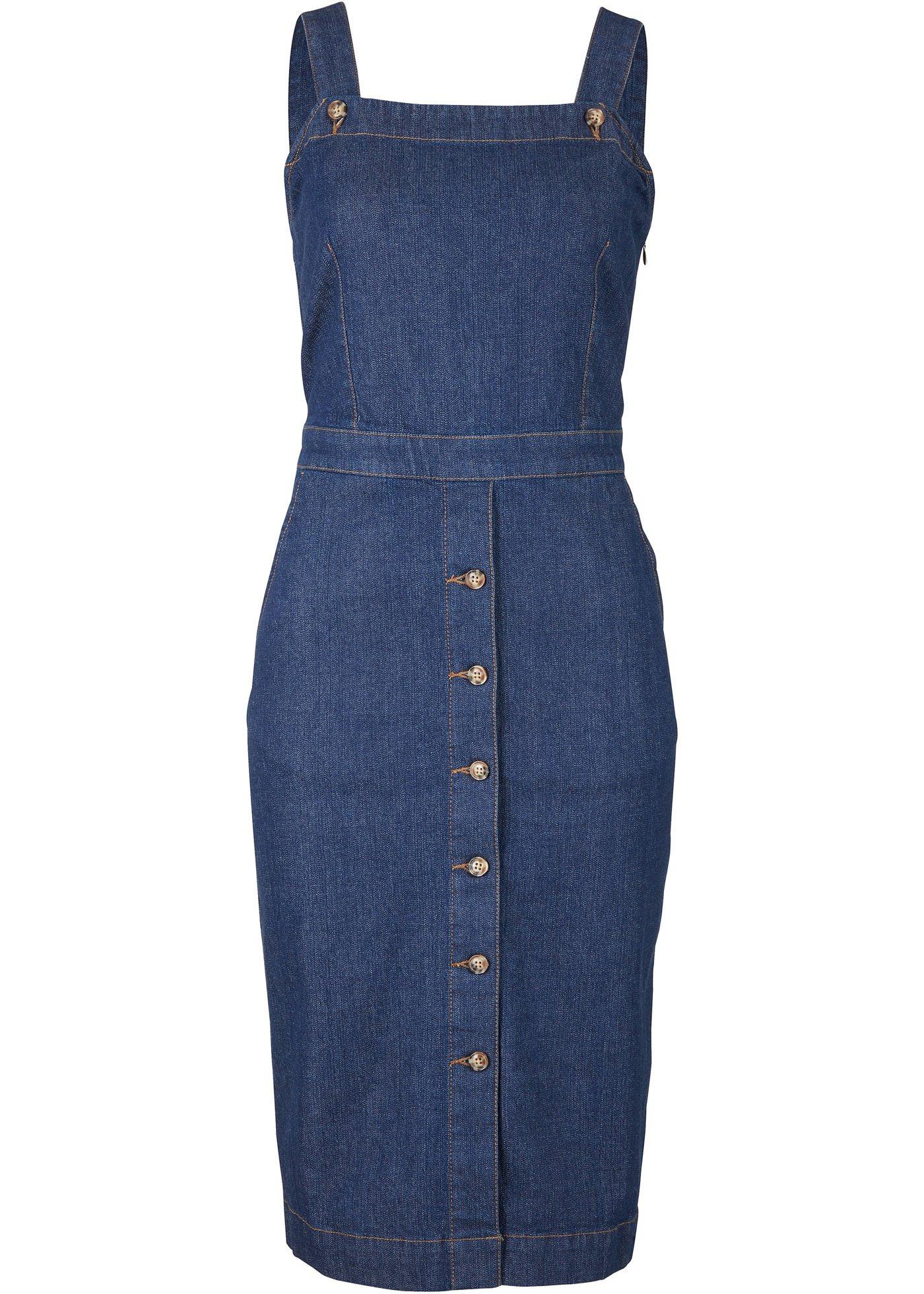 Robe en jean extensible