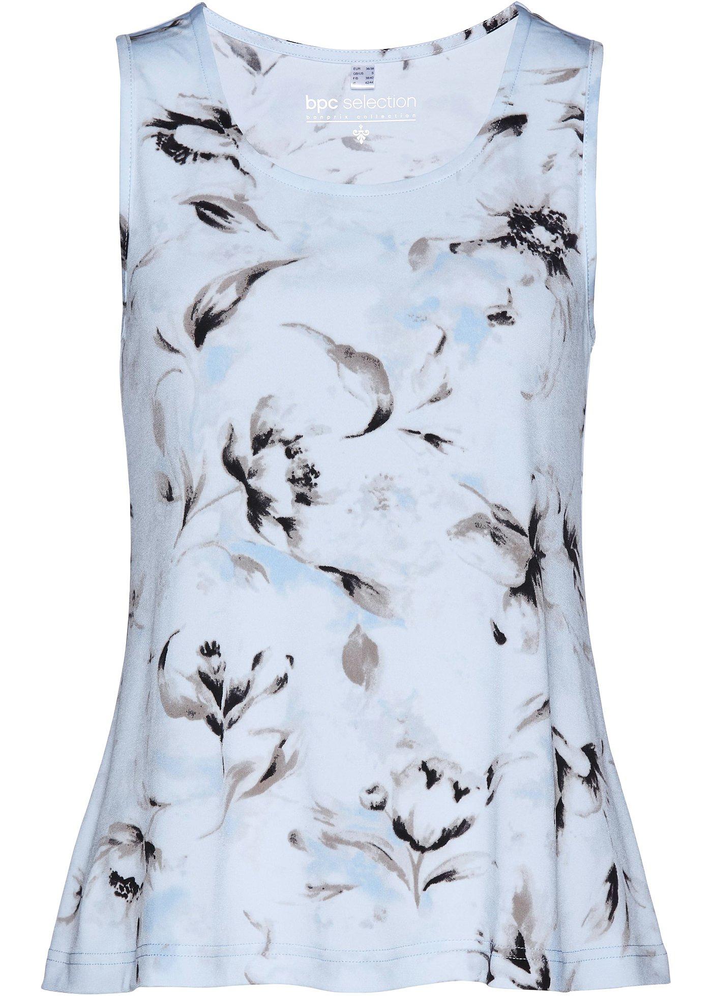 Top à imprimé floral