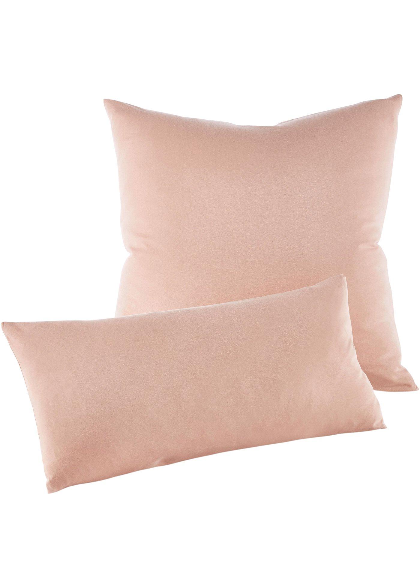 Lot de 2 housses de coussin en jersey
