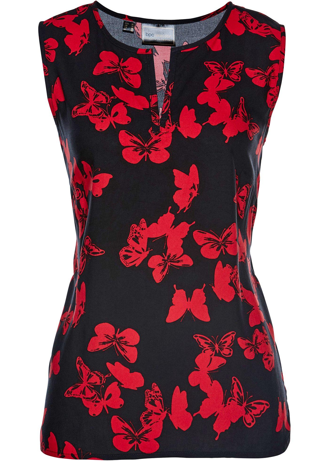 Top blouse en viscose