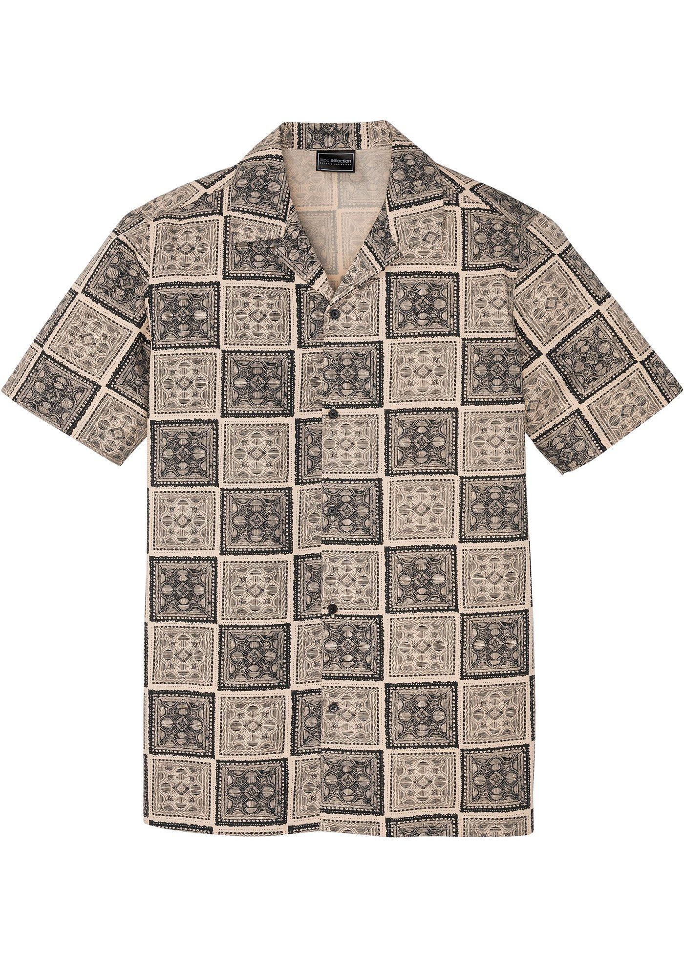 Chemise manches courtes imprimée