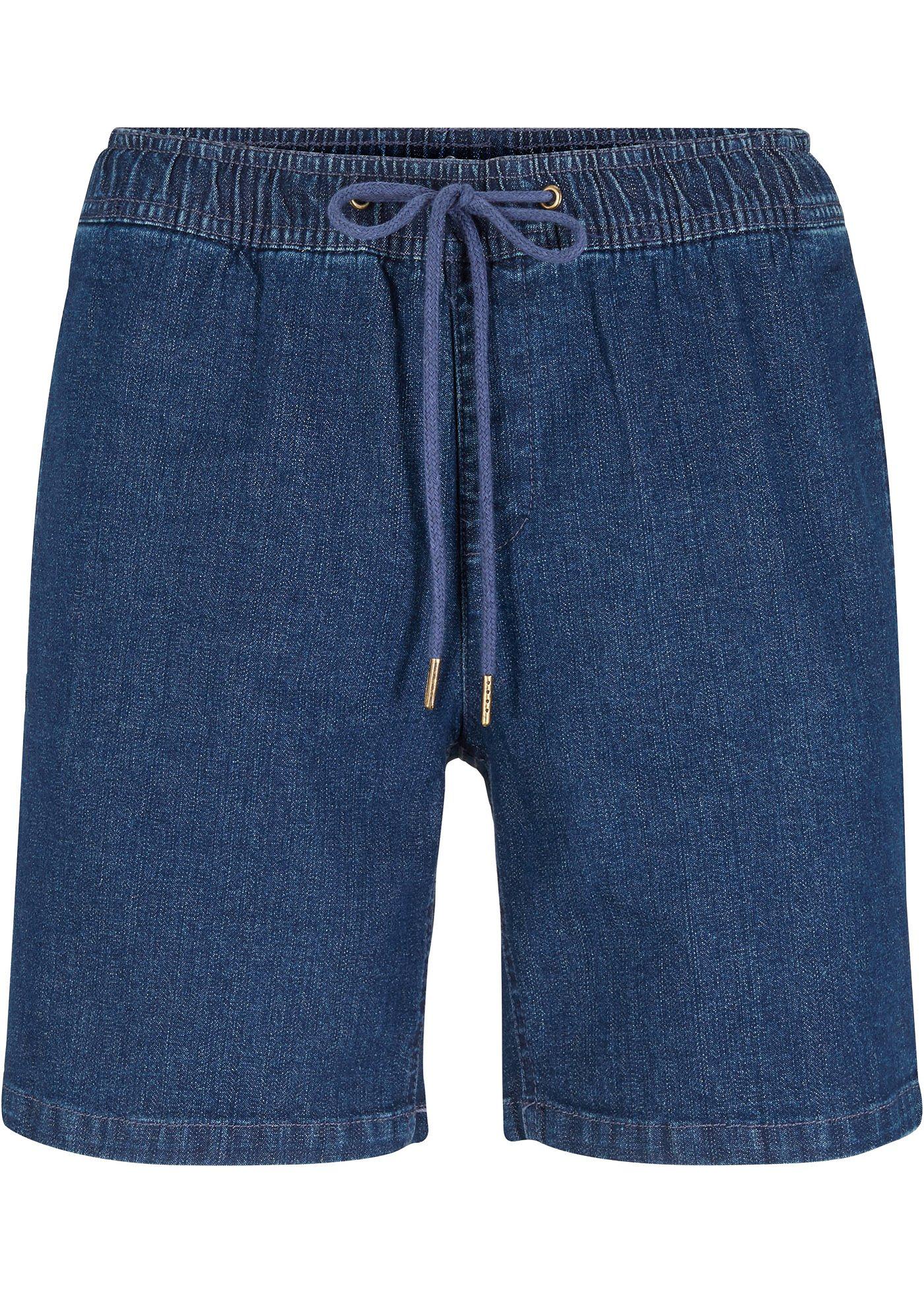 Short en jean avec élasthanne