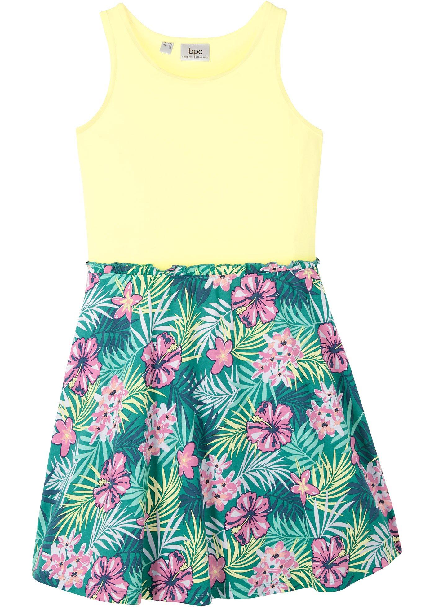 Robe en jersey fille