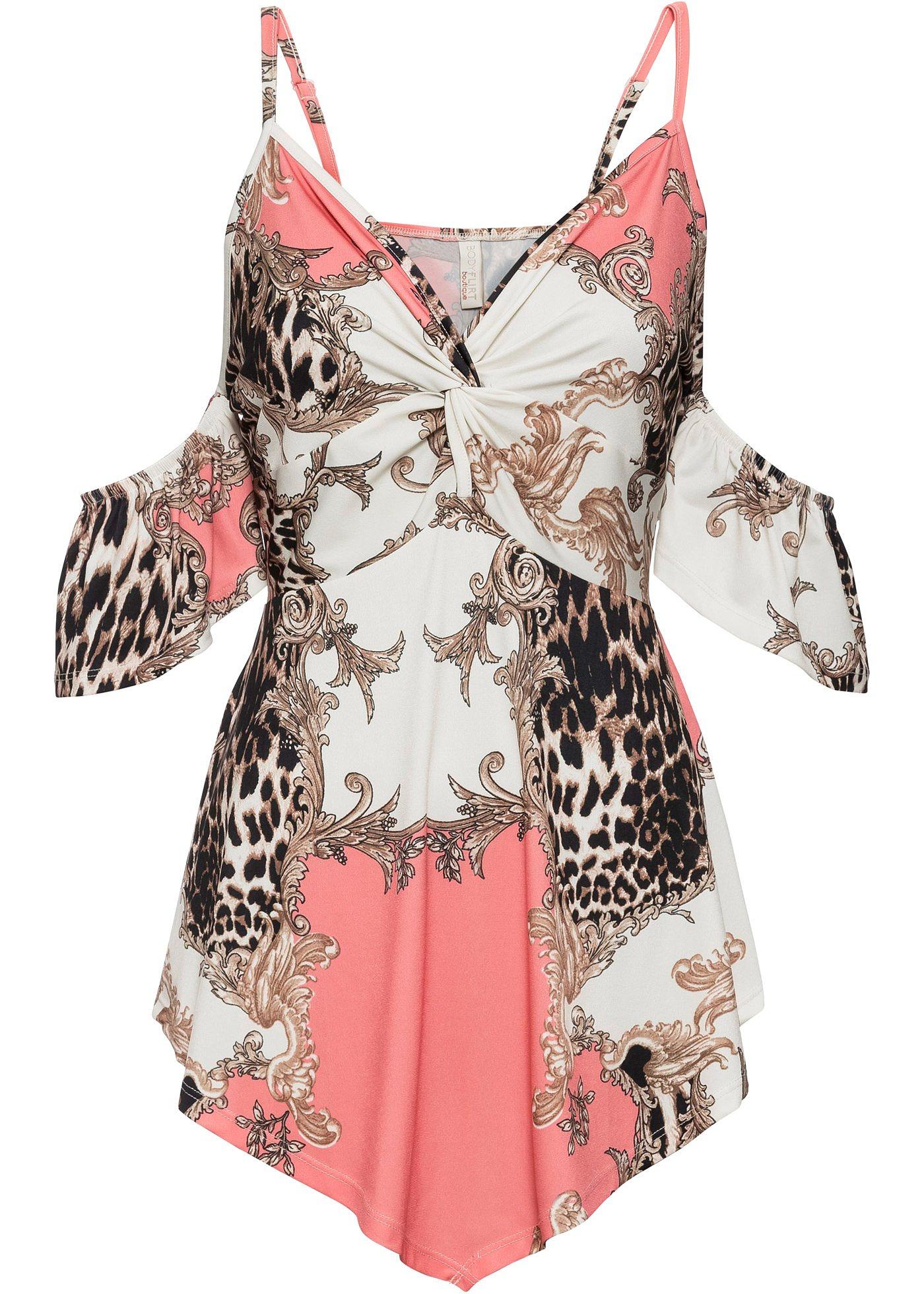 T-shirt épaules dénudées