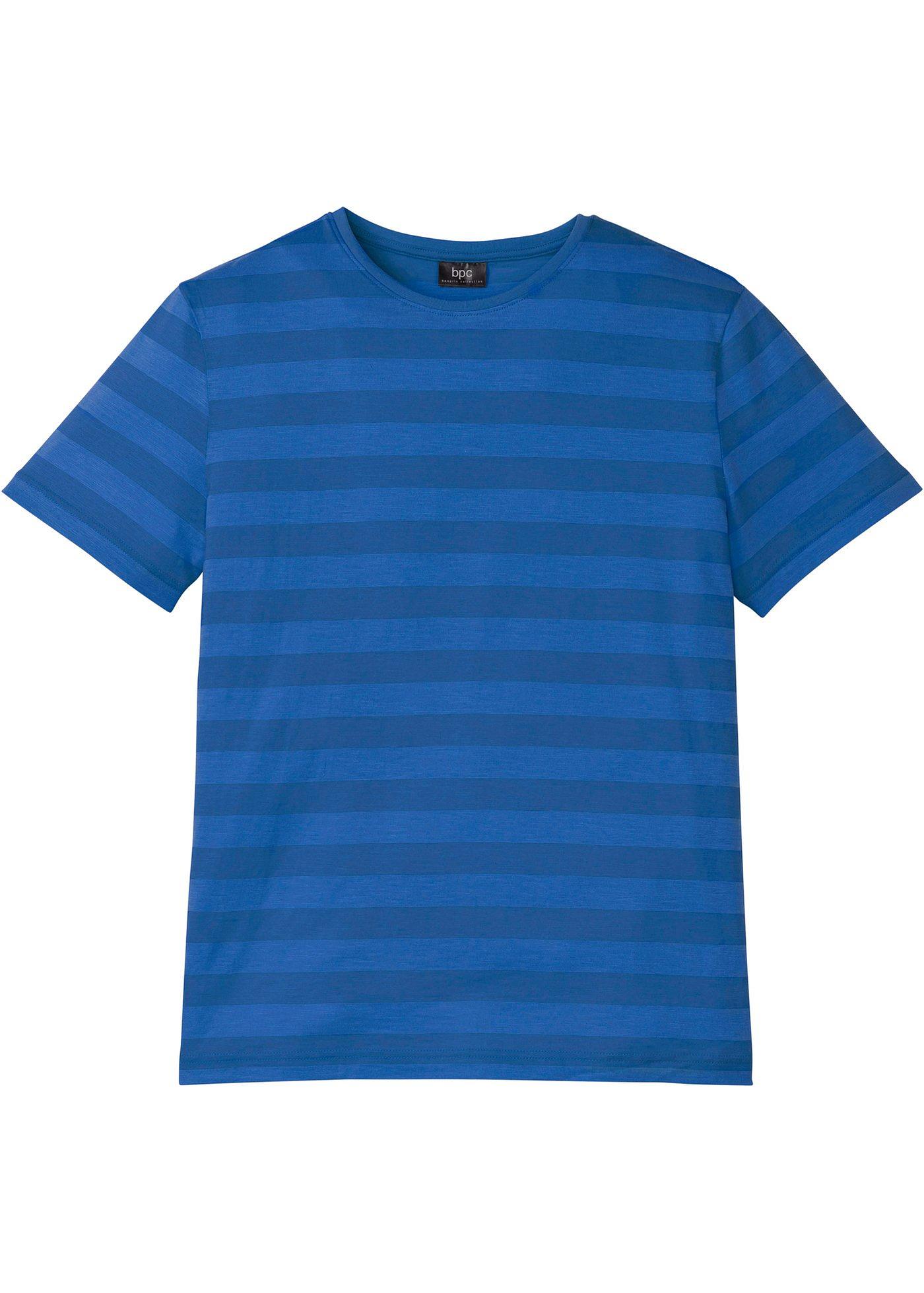 T-shirt rayé ton sur ton