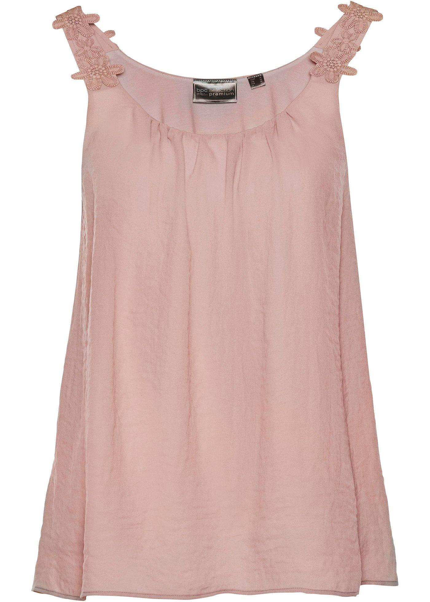 Top-blouse avec application florale