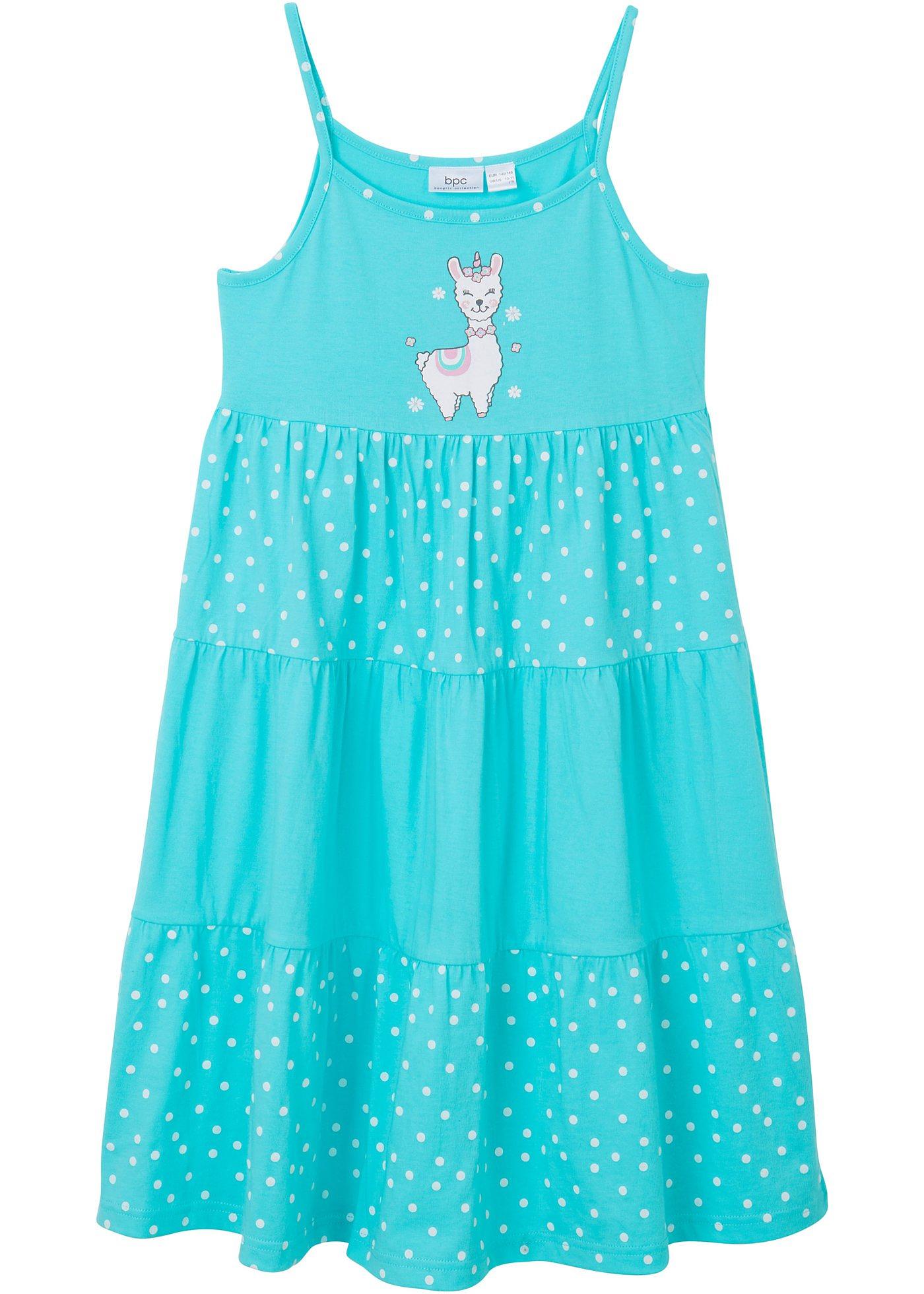 Robe fille en jersey