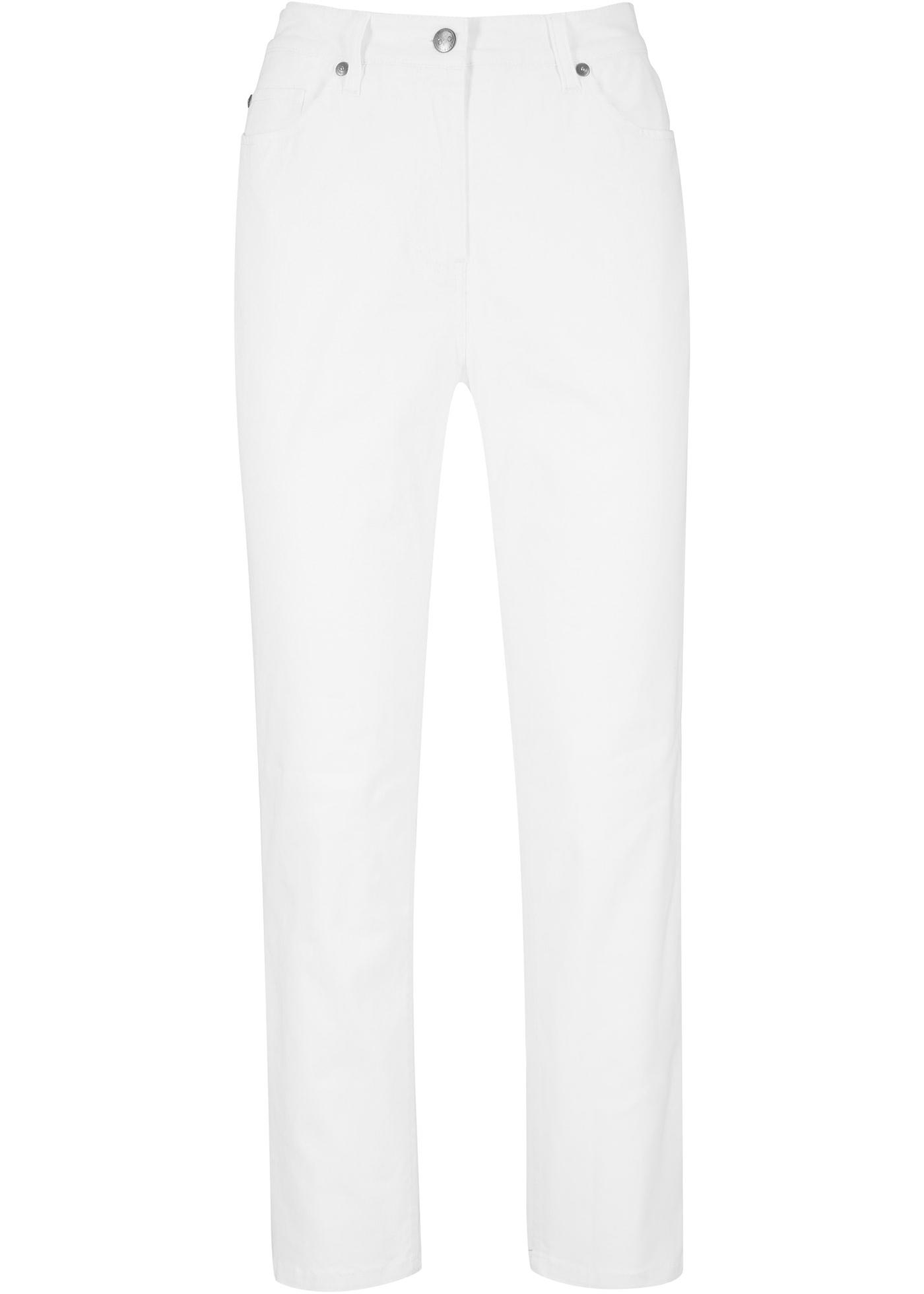 Pantalon Court Femme Free People Taille 28 - Blanc Extensible Style 5 Poches - Occasion Très Bon état