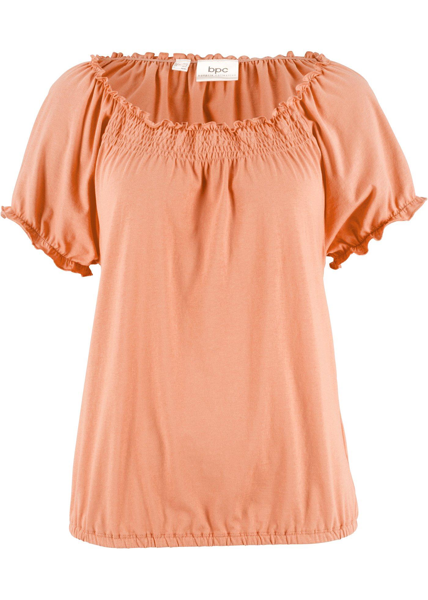 T-shirt coton manches courtes avec élastique