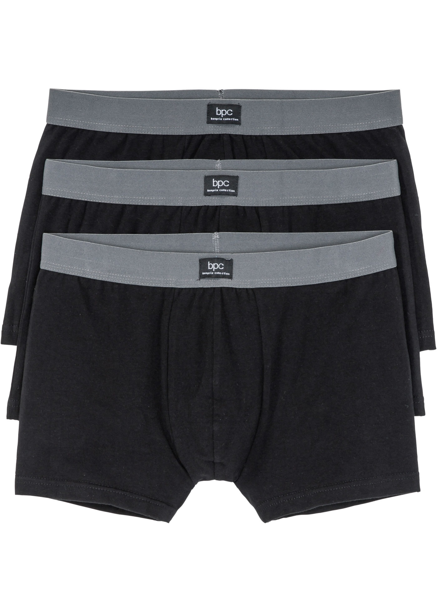 Lot De 3 Boxers Avec Taille élastiquée Pour Un Grand Confort Noir