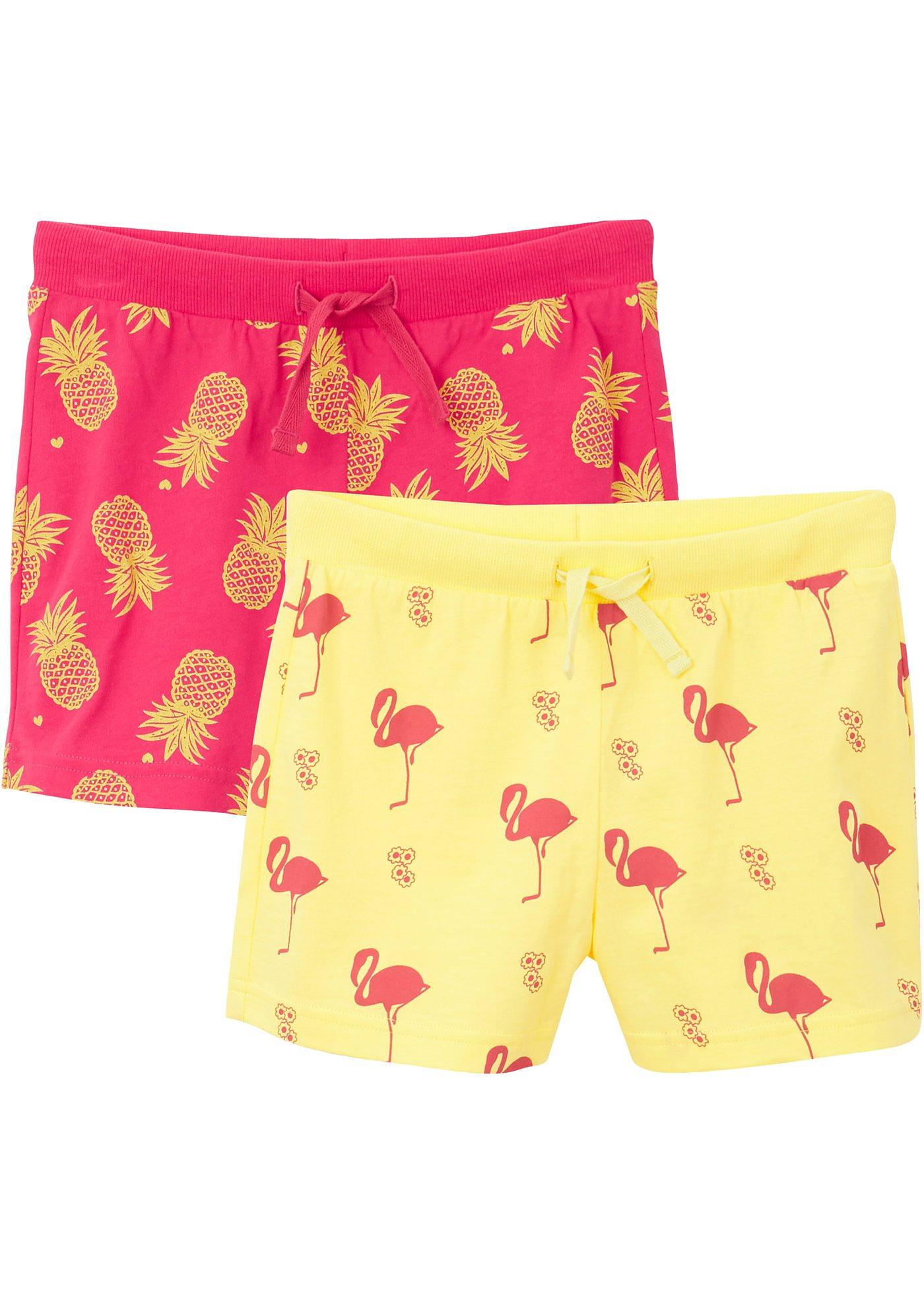 Lot de 2 shorts fille