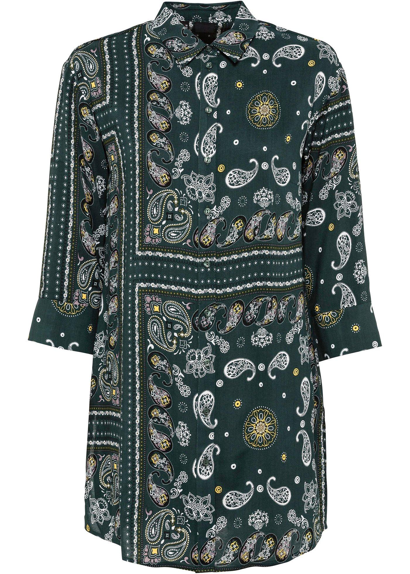 Chemisier long en viscose