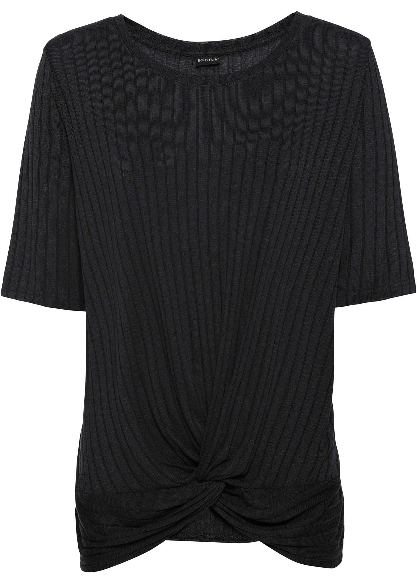 T-shirt avec détail nœud