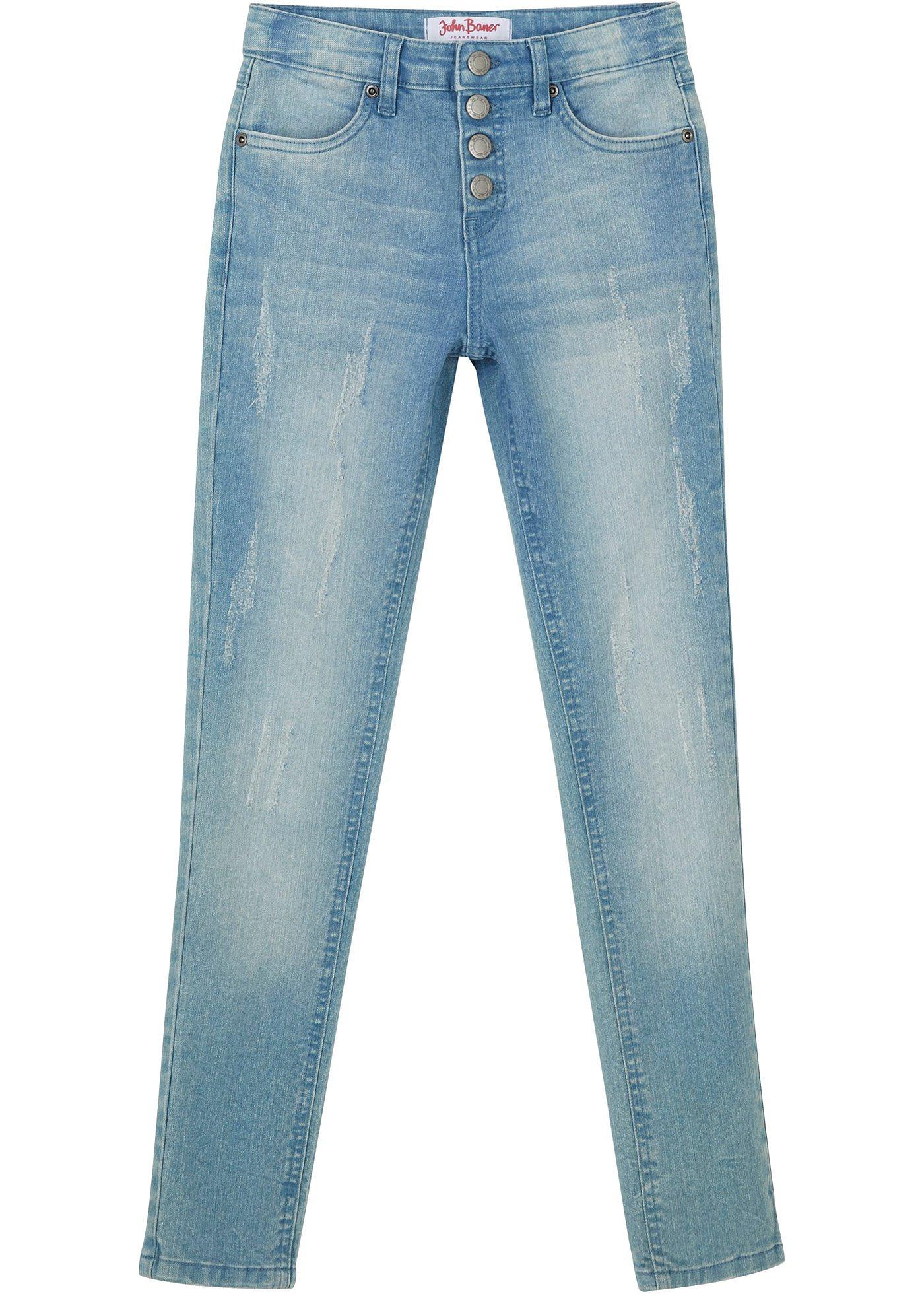 Jean extensible fille