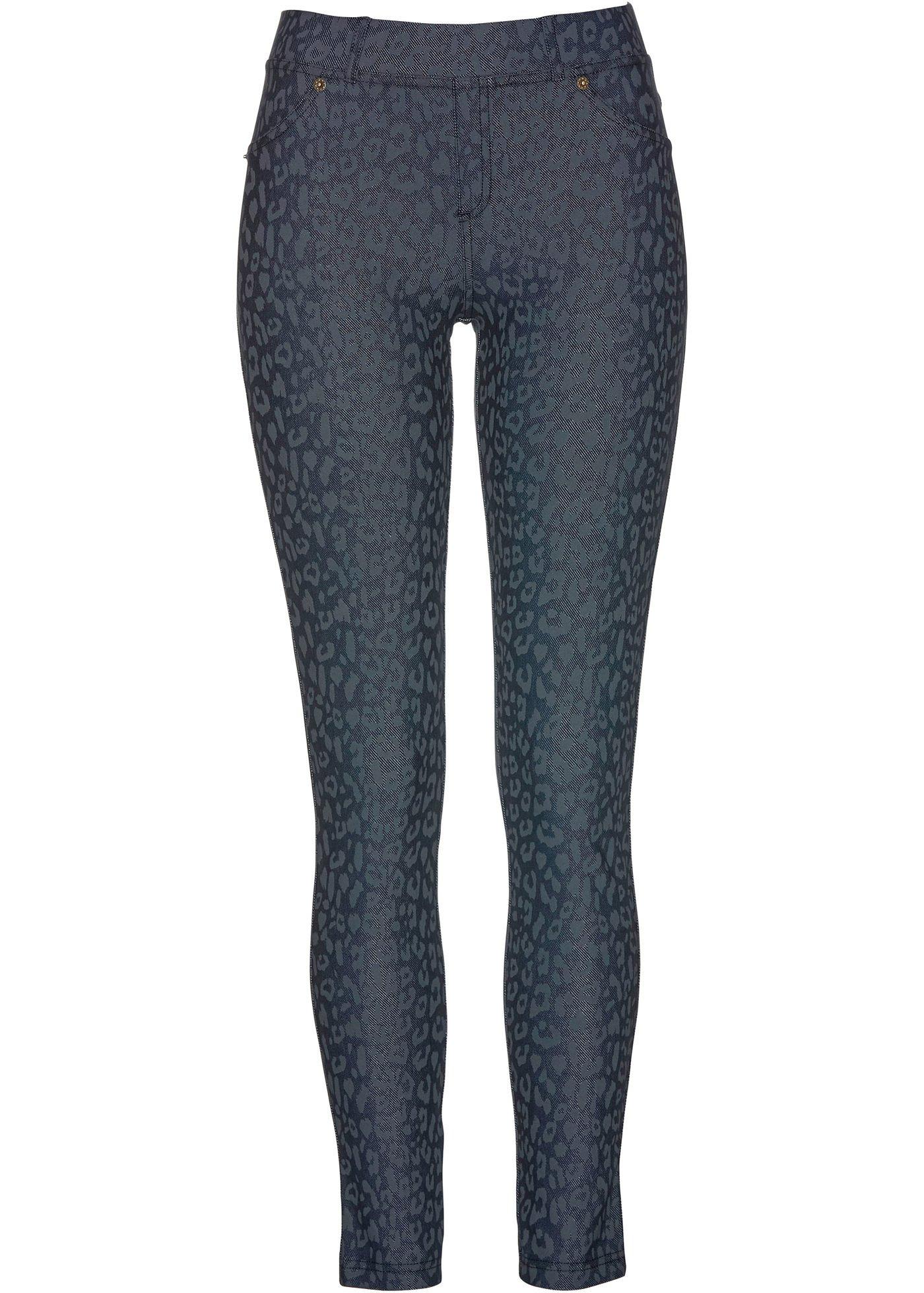 Jegging à imprimé léopard