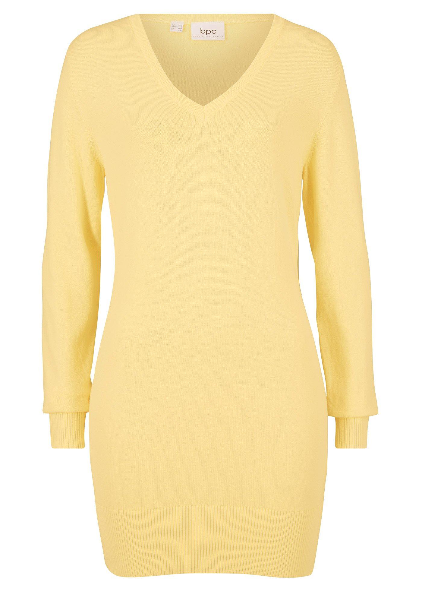 Pull long en maille fine