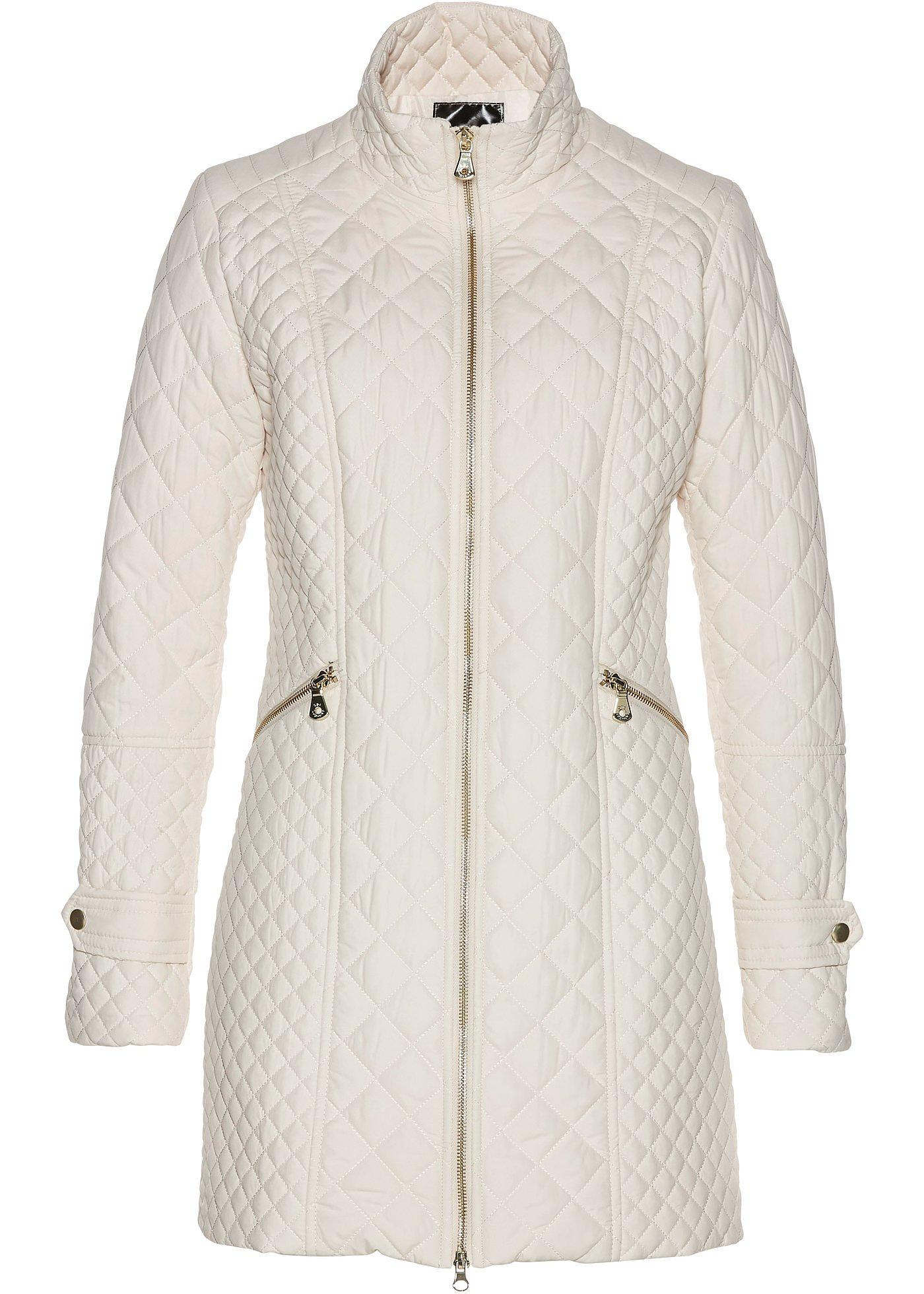 Manteau court matelassé