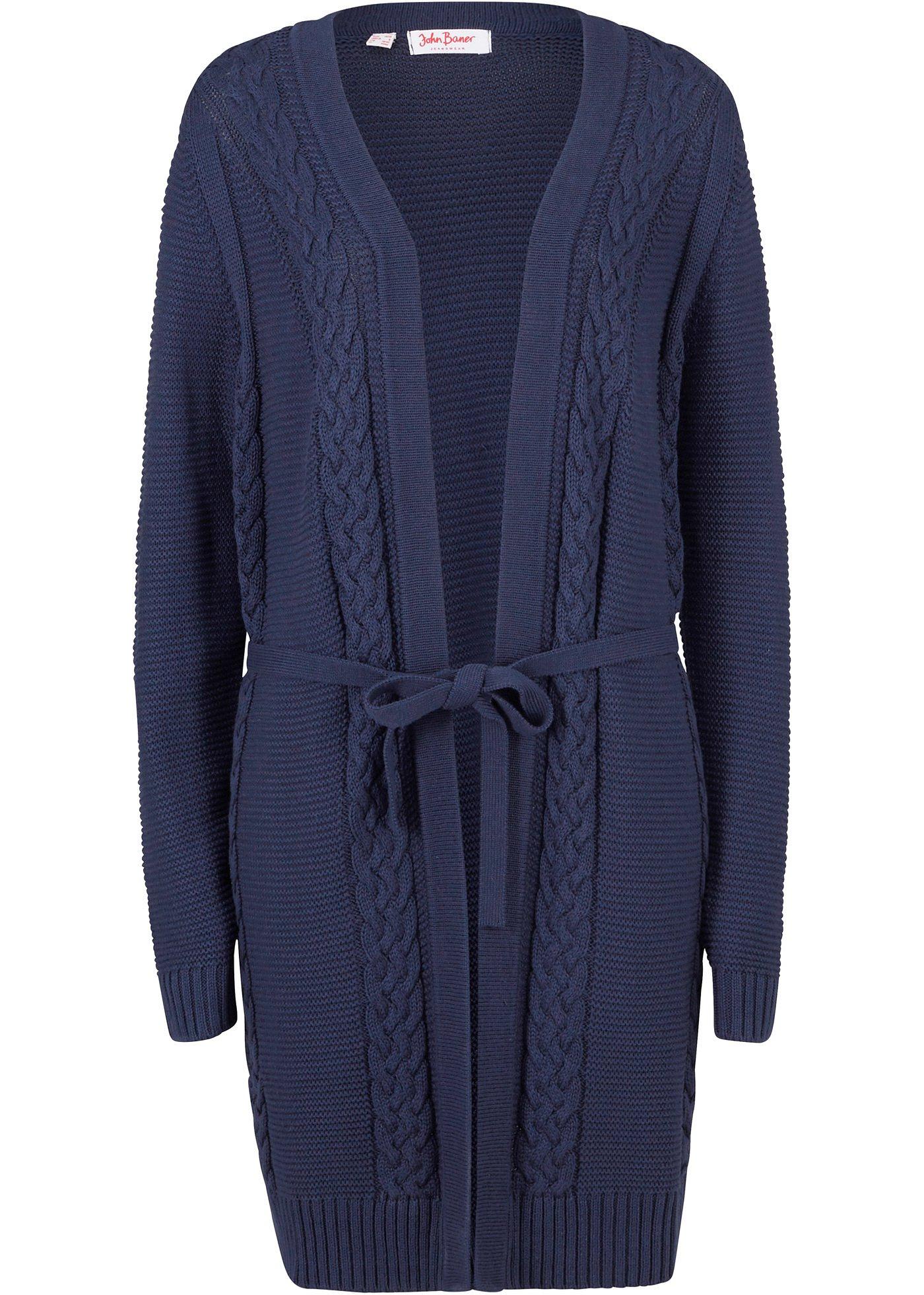 Gilet long en maille