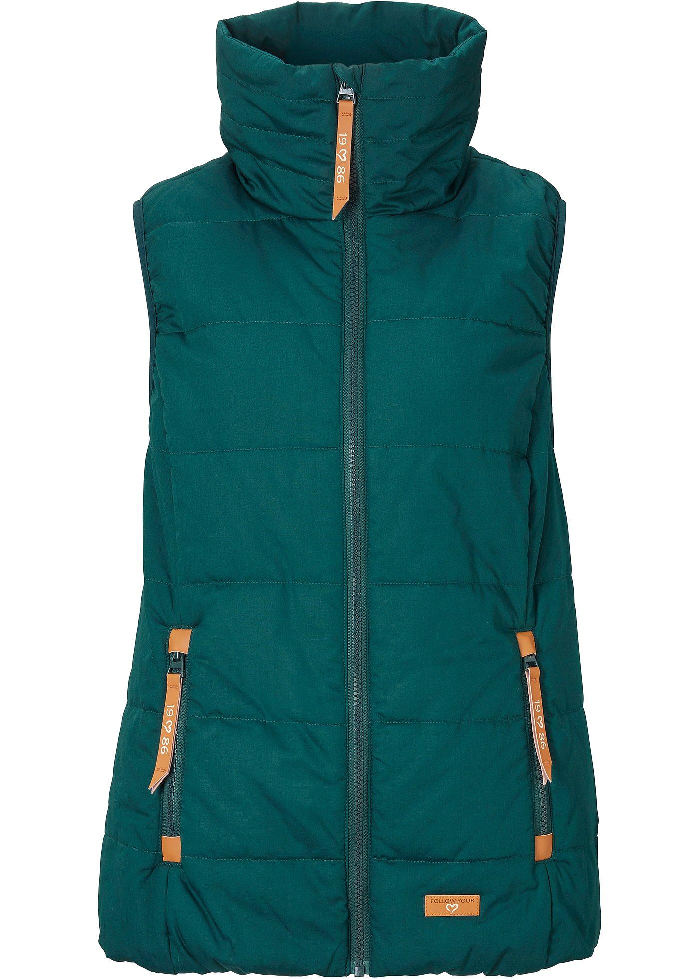 Gilet sans manches outdoor avec col montant