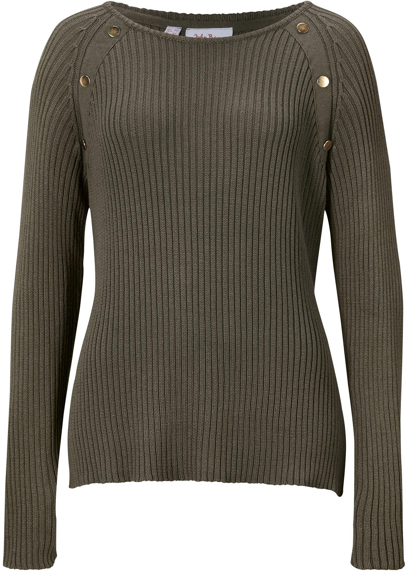 Pull en maille côtelée