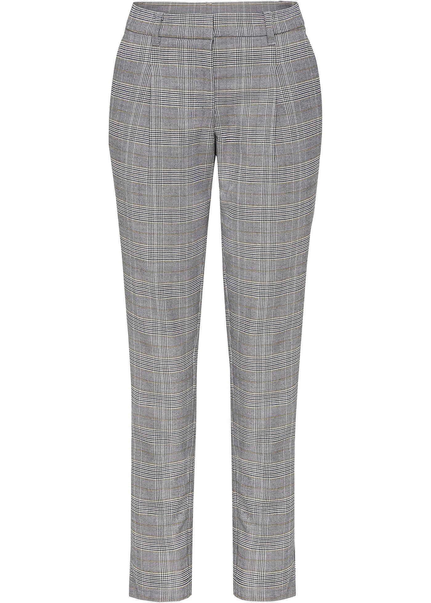 Pantalon business à carreaux