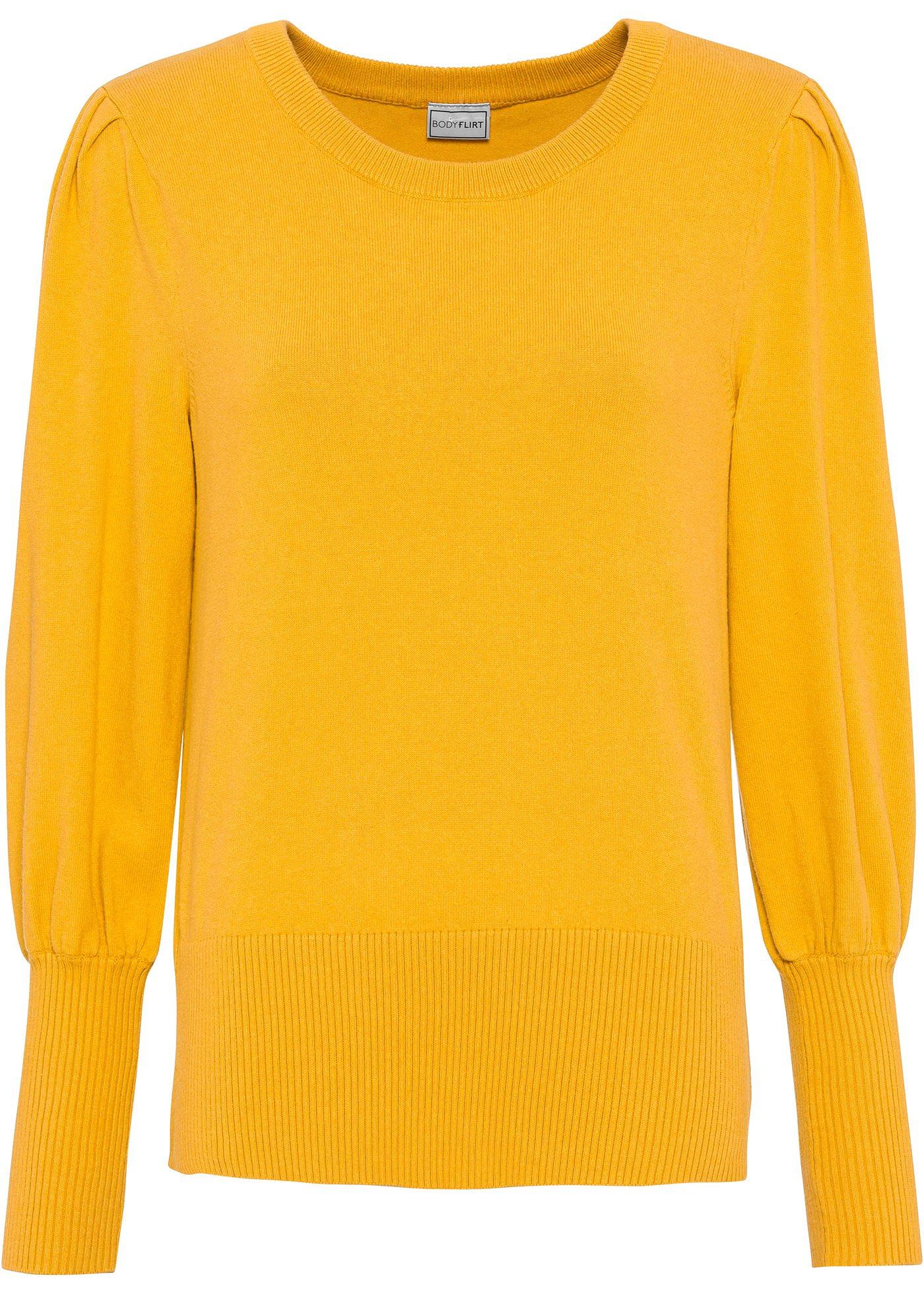 Pull à manches bouffantes