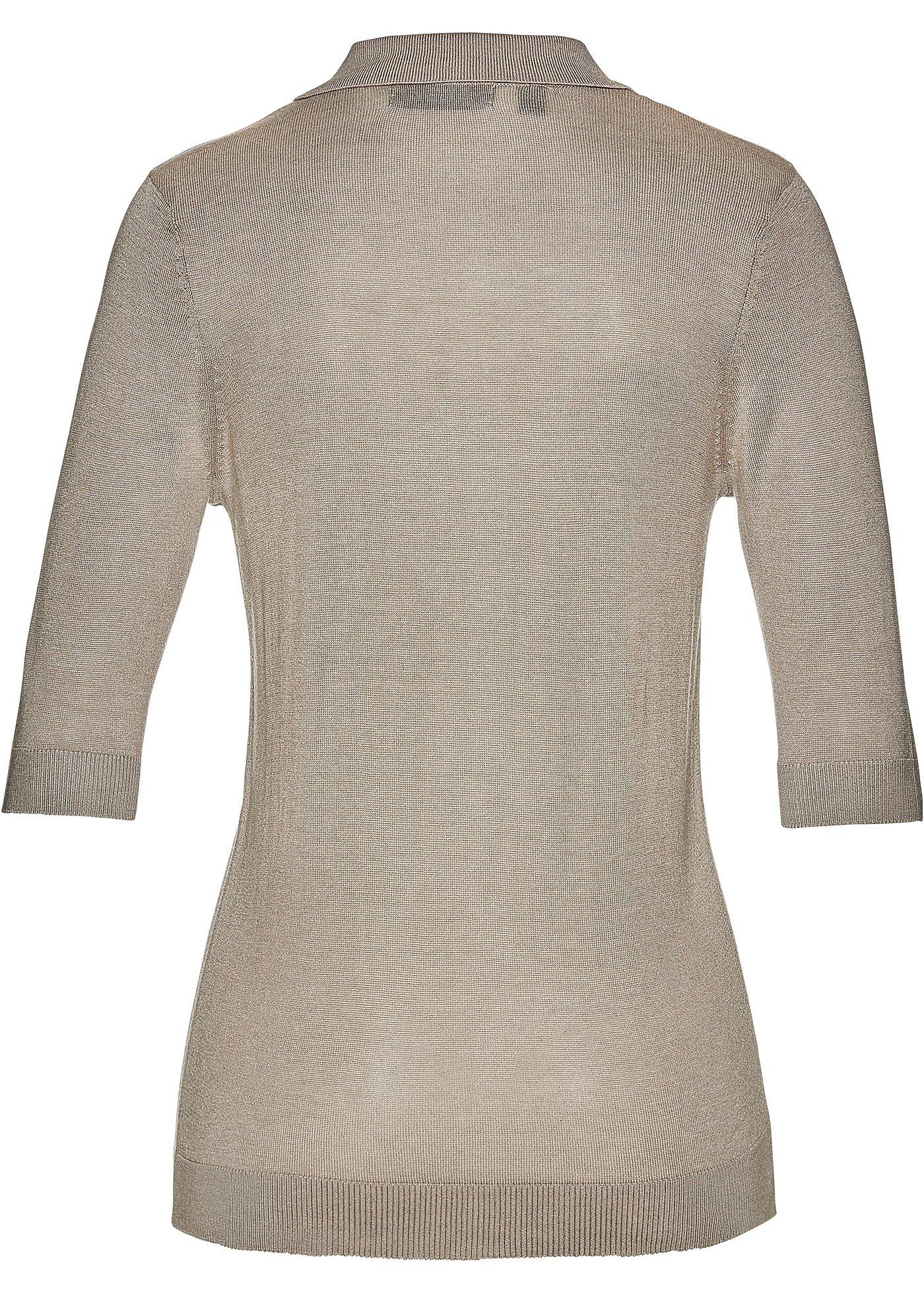 Pull manches courtes, col polo