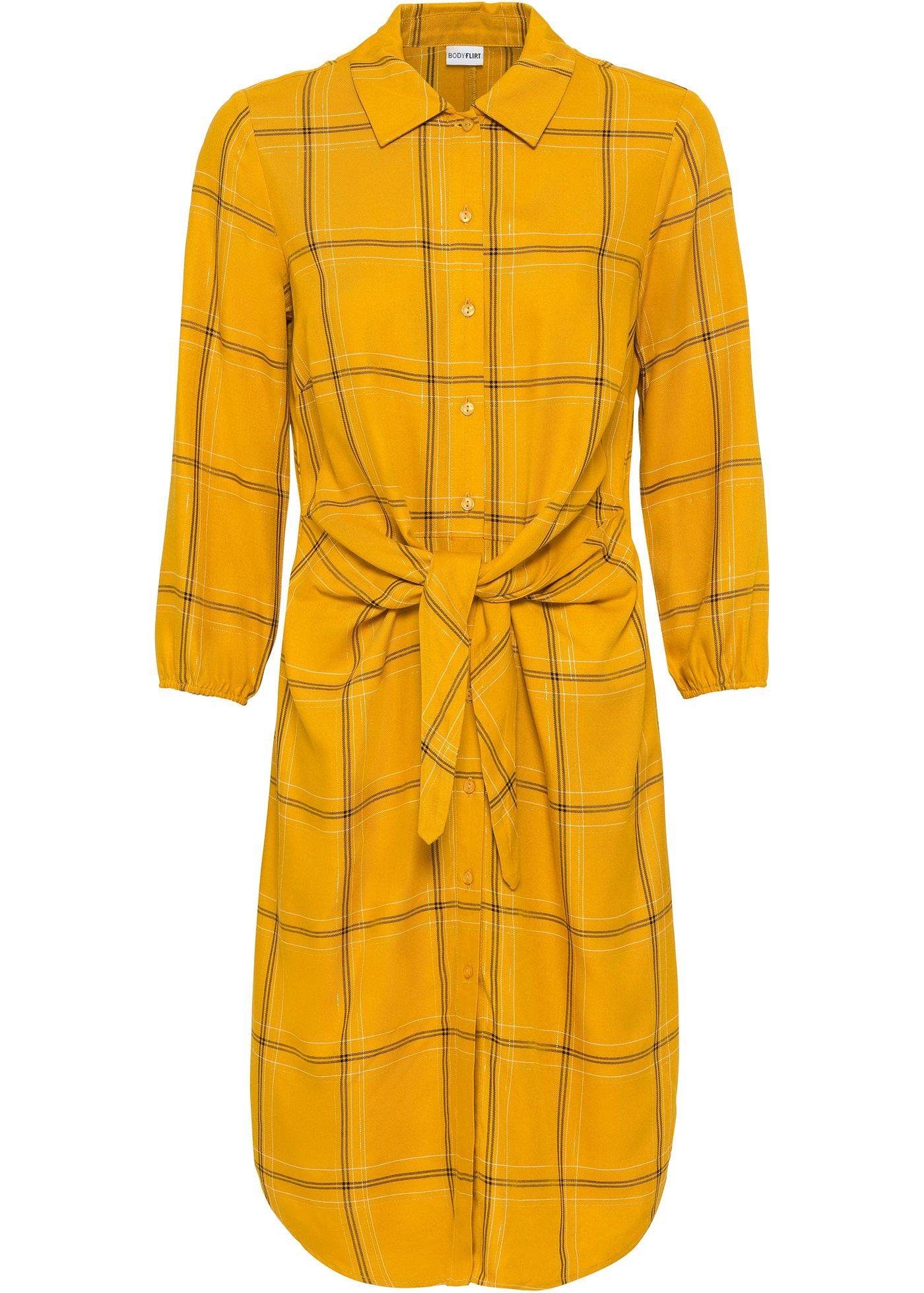 Robe-chemise avec nœud