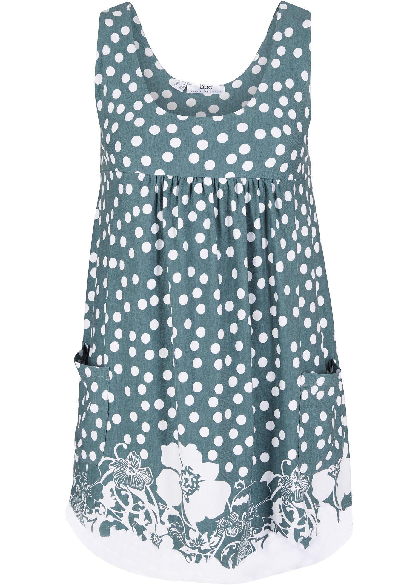 Top flatteur à imprimé all-over